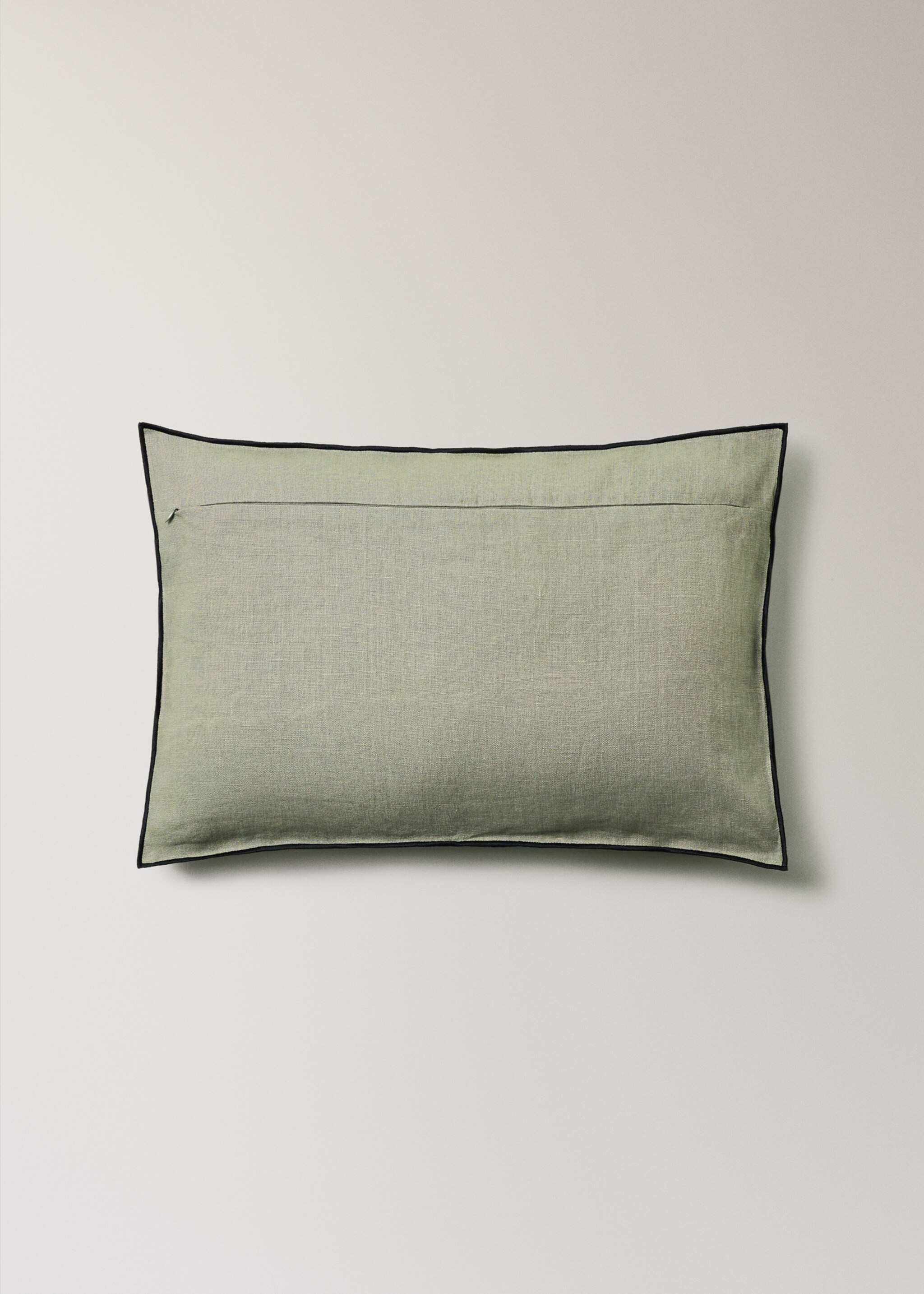 Linen cushion cover bicolour 40x60 cm - Details of the article 1