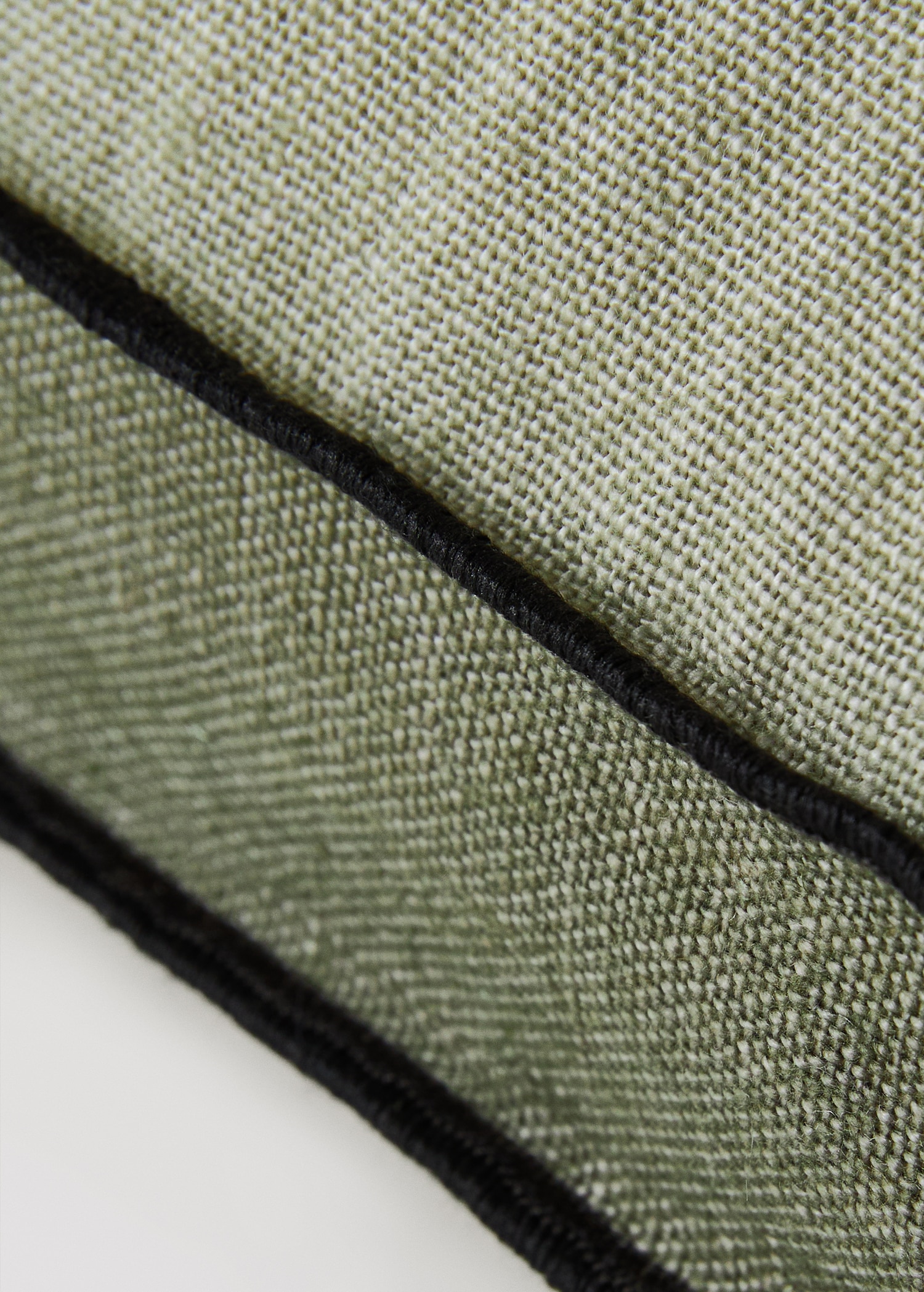 Linen cushion cover bicolour 40x60 cm - Artikkeldetalj 2