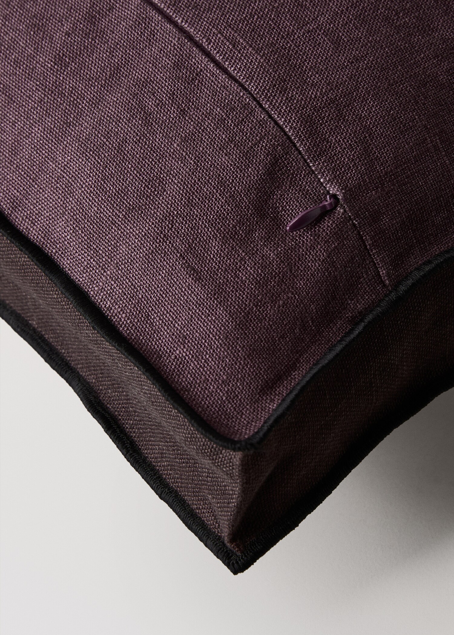 Linen cushion cover bicolour 40x60 cm - Artikkeldetalj 3