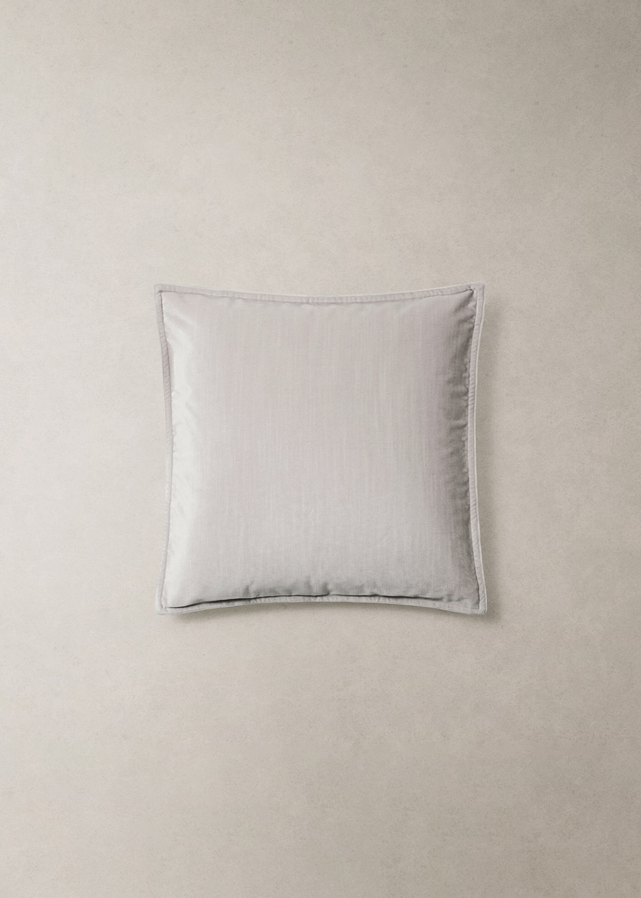 Cushion case primula - Details of the article 7, Grey. Ref: 17003322-00.