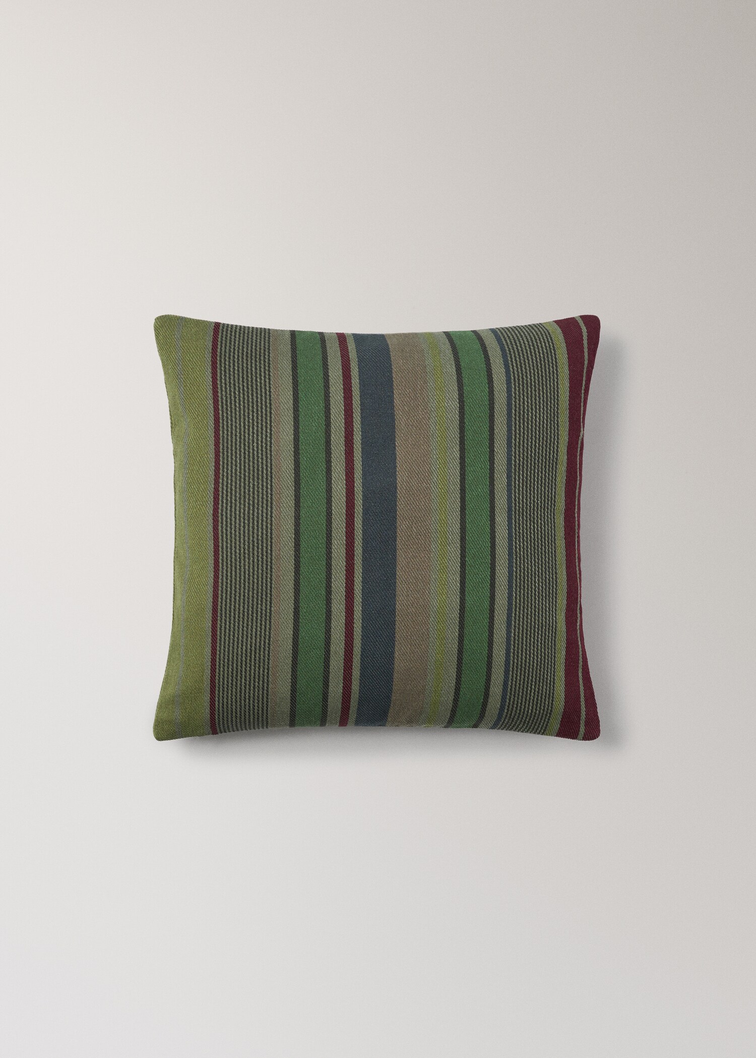 Κάλυμμα μαξιλαριού βαμβακερό overdyed με ρίγες 45x45 cm - Λεπτομέρεια του προϊόντος 1