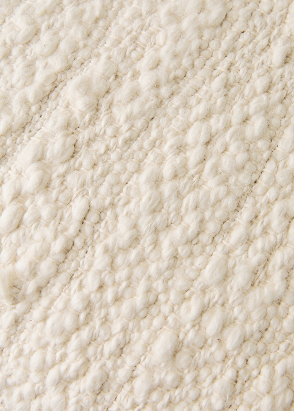 Structured cotton cushion cover 50x50 cm