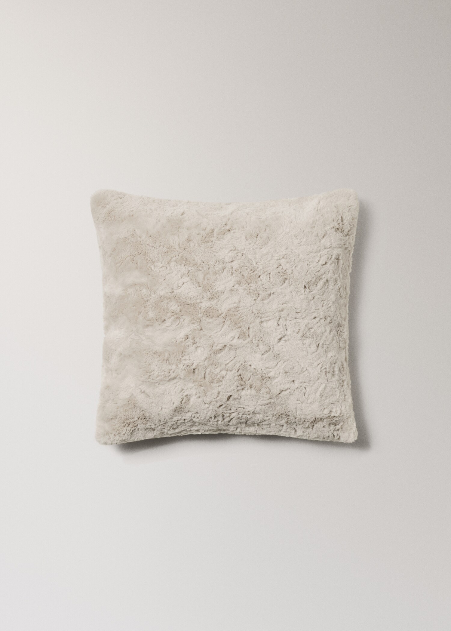 Housse de coussin effet fourrure texturée 50x50 cm - Article sans modèle