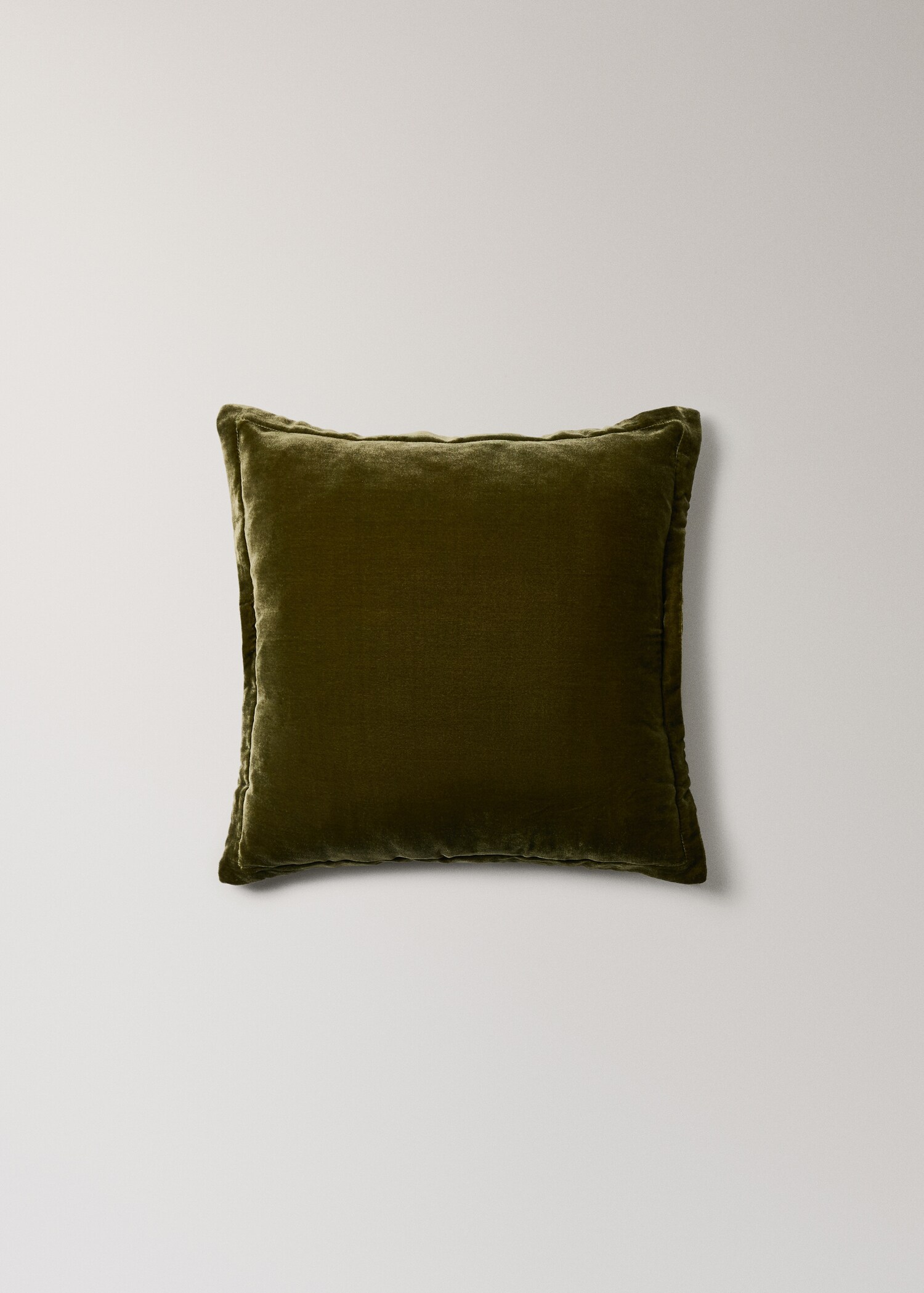 Velvet silk cushion cover 45x45 cm - Article without model