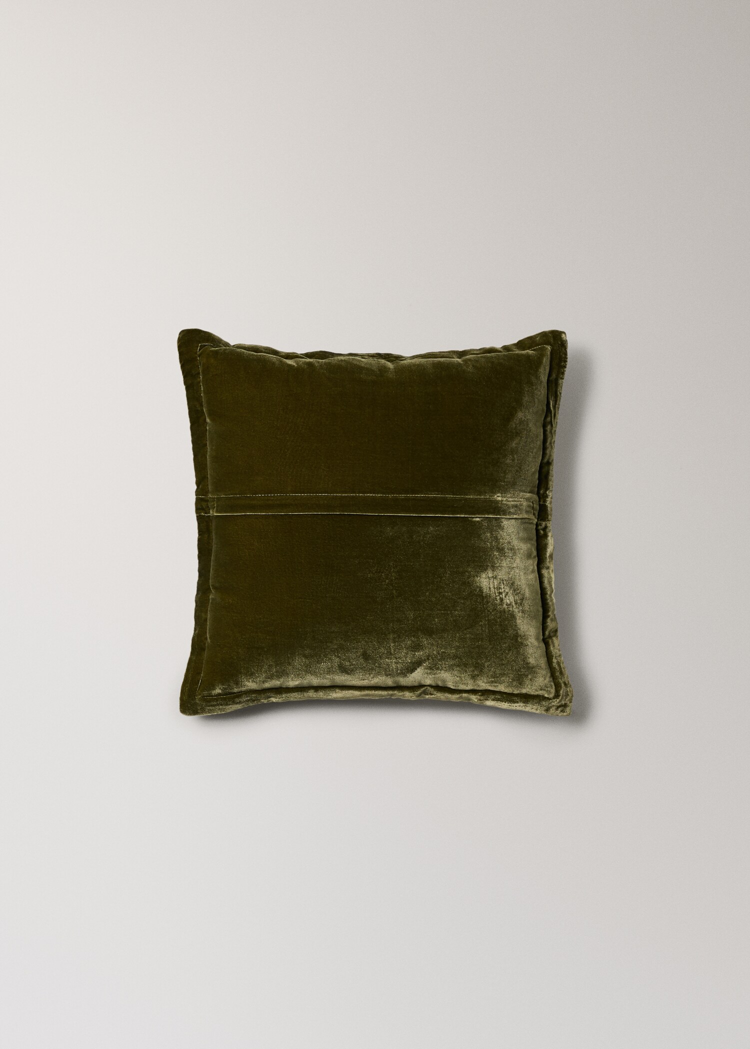 Velvet silk cushion cover 45x45 cm - Details of the article 1