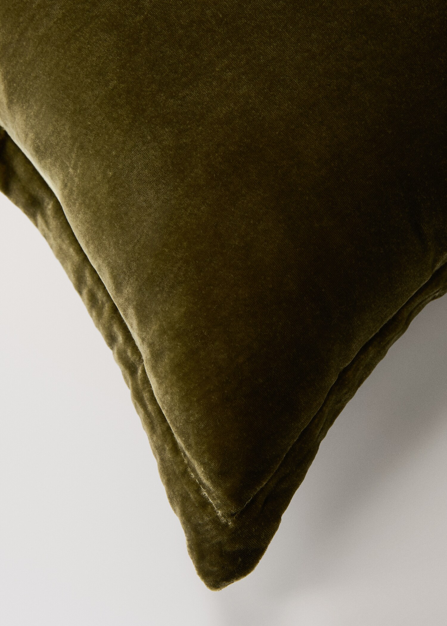 Velvet silk cushion cover 45x45 cm - Details of the article 2