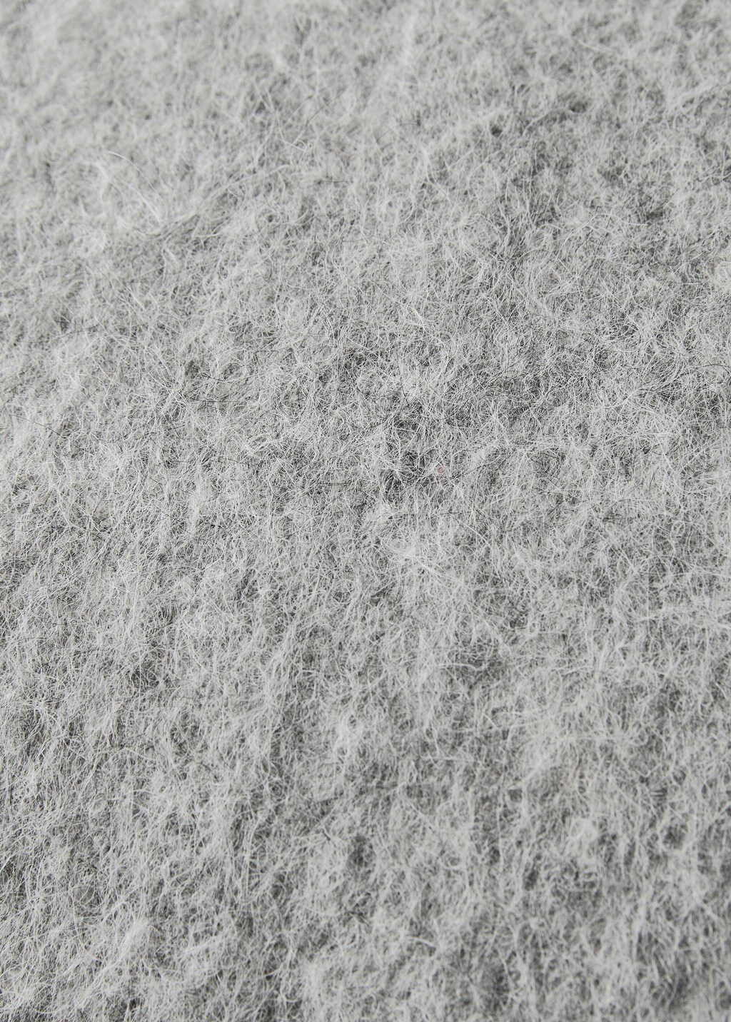 Carded-effect cushion cover 50x50 cm