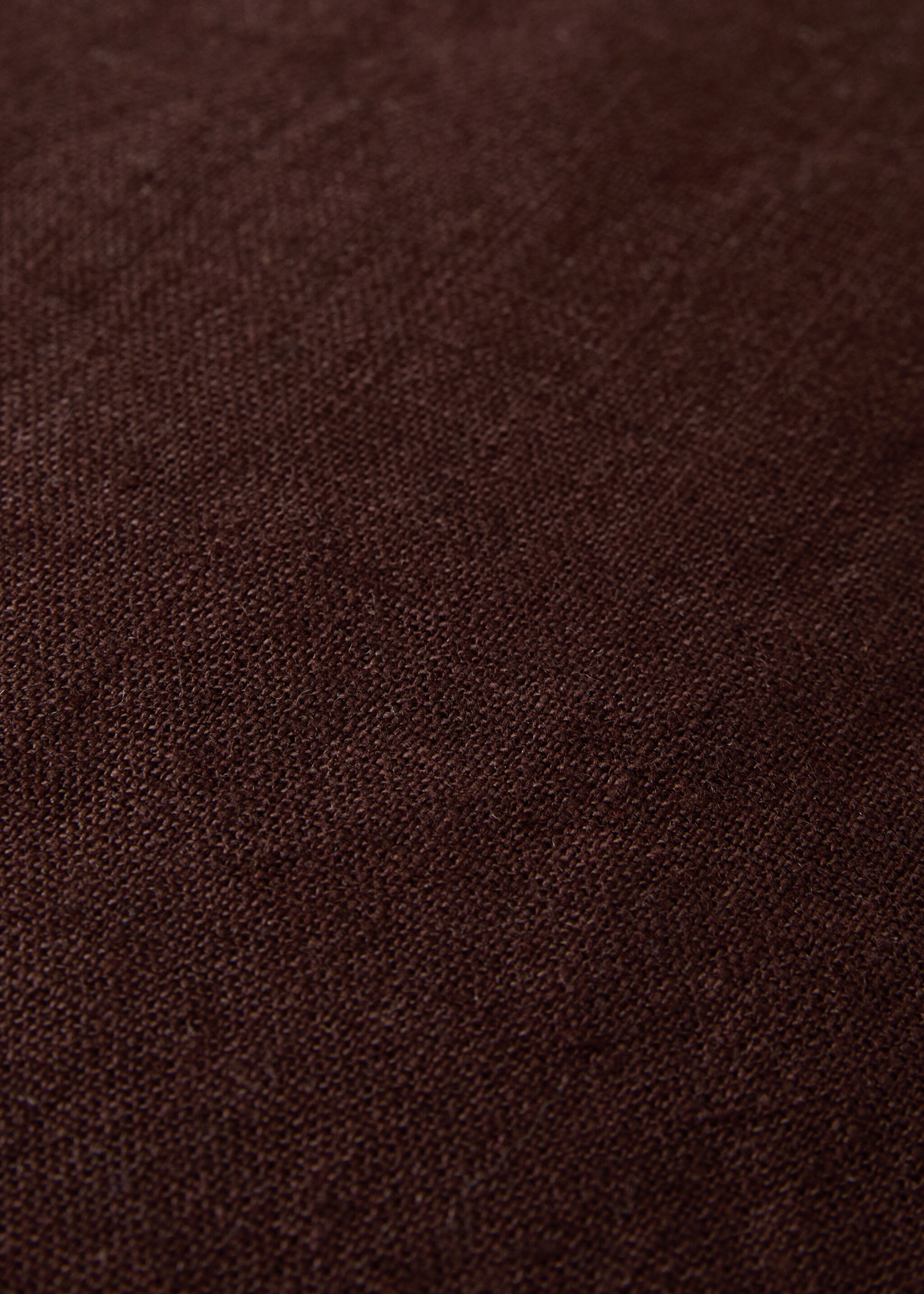 Linen cushion cover 50x50 cm - Details of the article 3, Blackberry. Ref: 17003341-00.