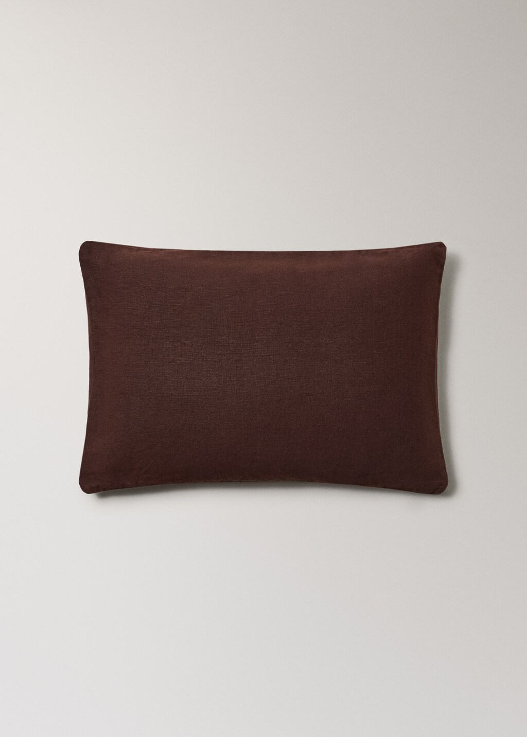 Linen cushion cover with zip 40x60 cm
