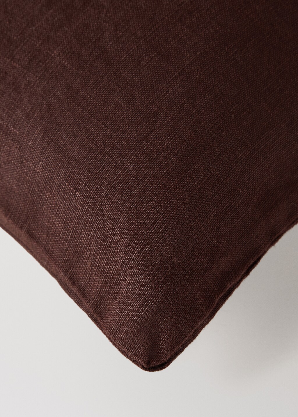 Linen cushion cover with zip 40x60 cm