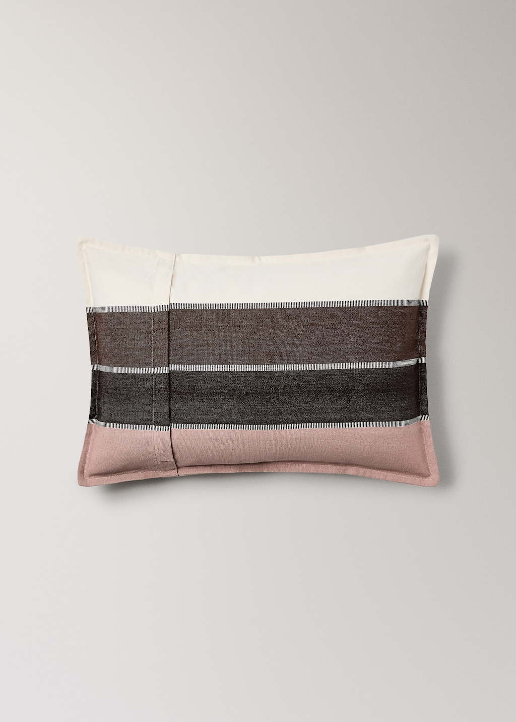 Cotton striped cushion cover 40x60 cm