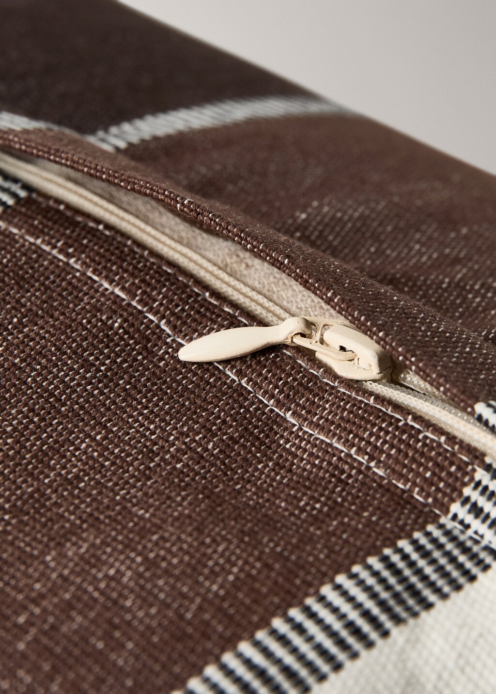 Cotton striped cushion cover 40x60 cm