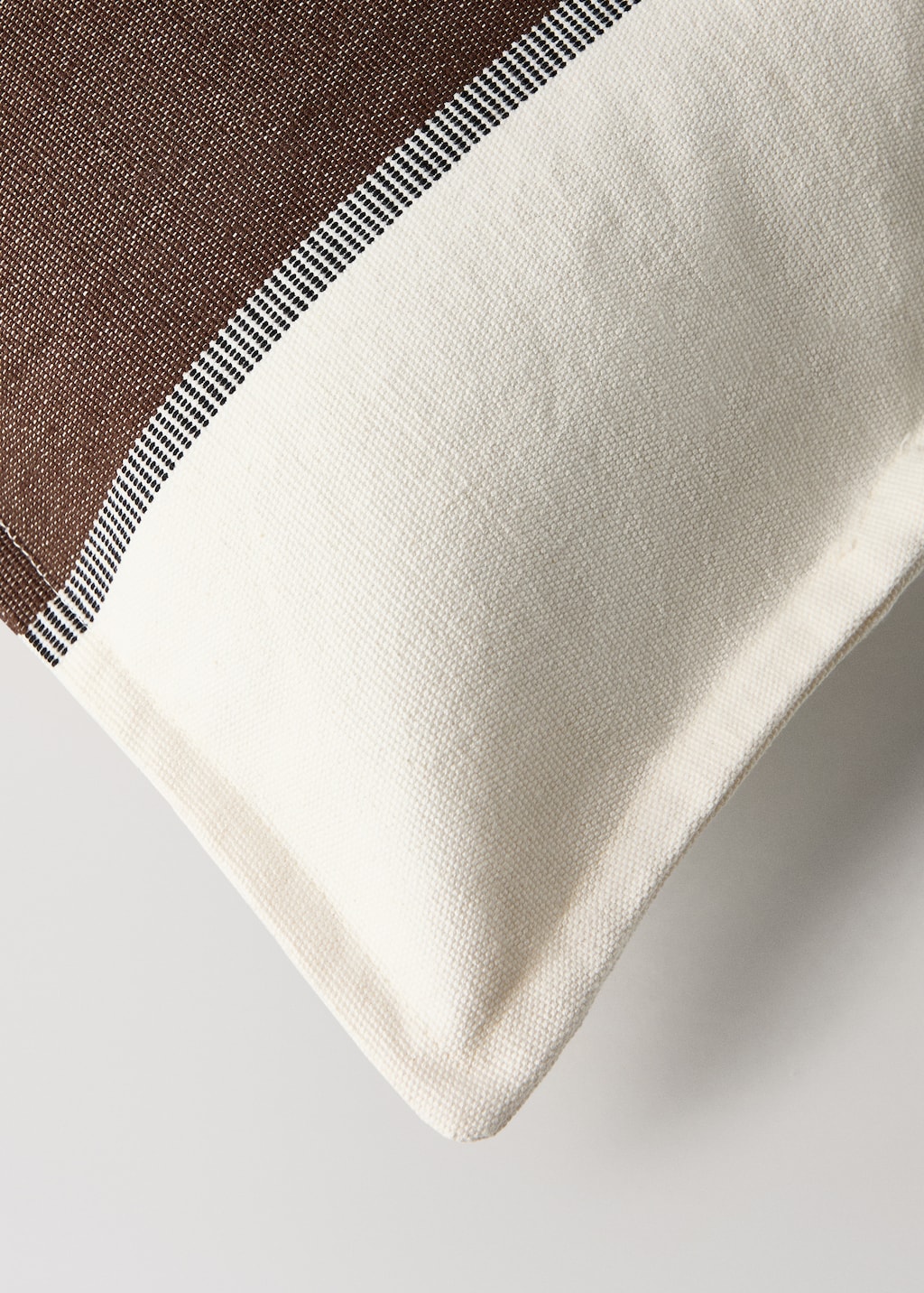 Cotton striped cushion cover 40x60 cm