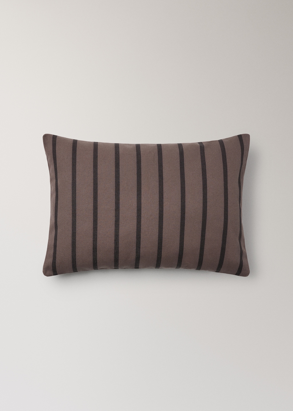 Cotton two-tone striped cushion cover 40x60 cm