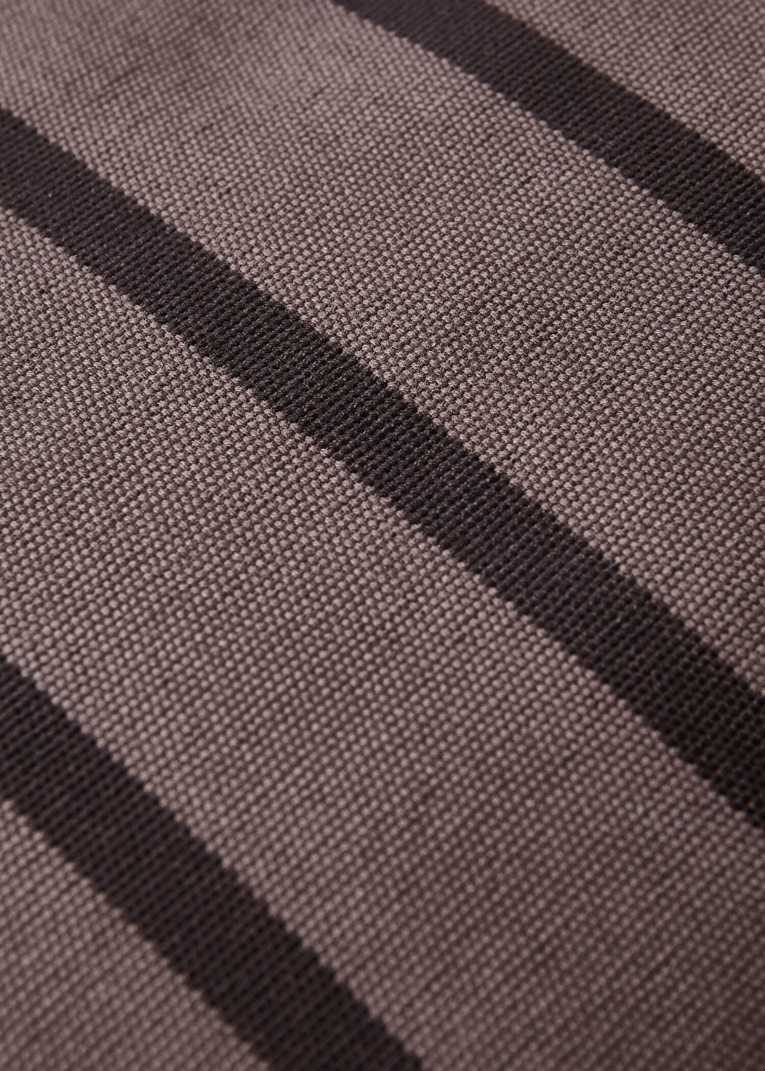 Kissenhülle aus Baumwolle, zweifarbig gestreift, 40x60 cm - Detail des Artikels 4