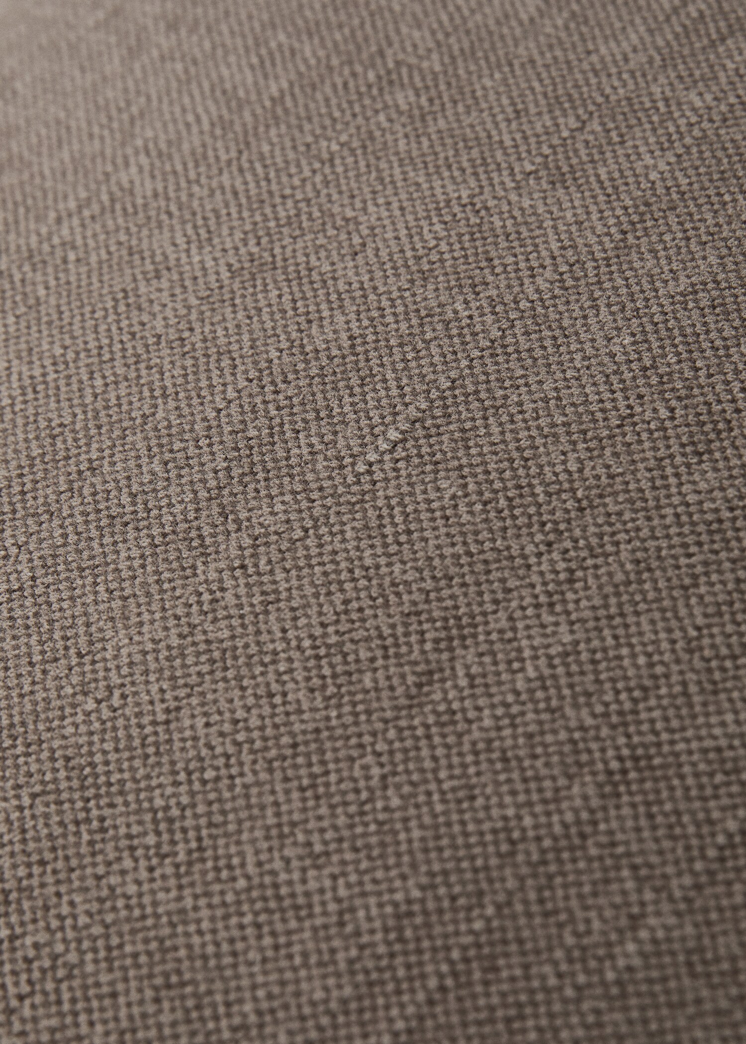 Texturierter Kissenbezug aus Leinen mit Overlock-Detail, 50 x 50 cm - Detail des Artikels 4