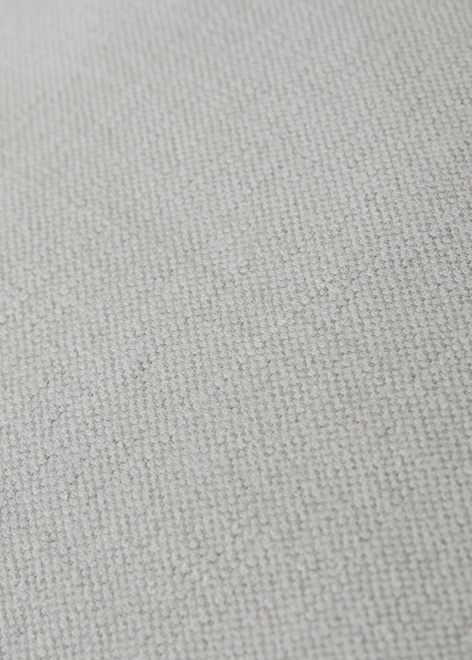 Cotton linen cushion cover with overlock tab 50x50 cm - Details of the article 4