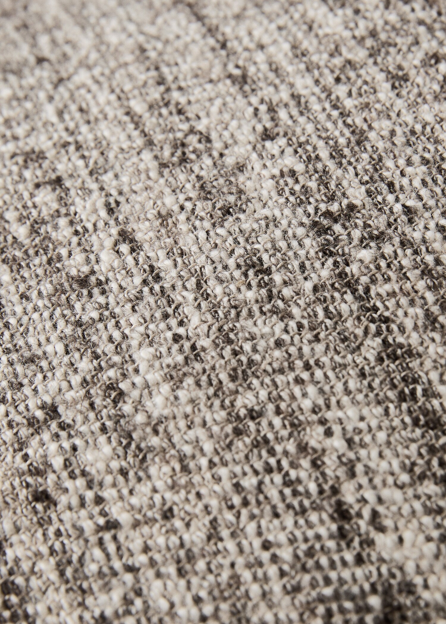 Kissenhülle aus Baumwolle, Leinen und Wolle - Detail des Artikels 3