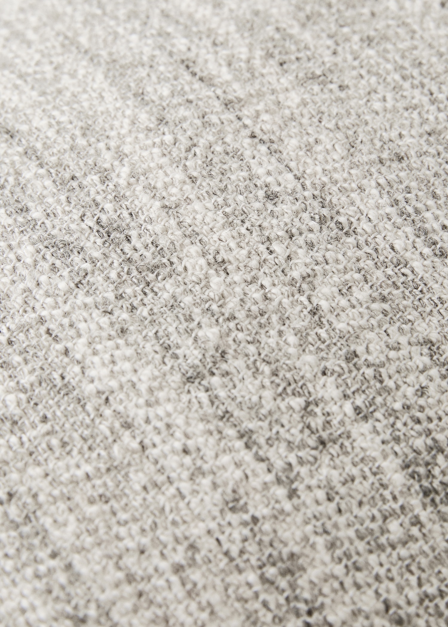 Cotton, linen and wool cushion cover - Details of the article 3