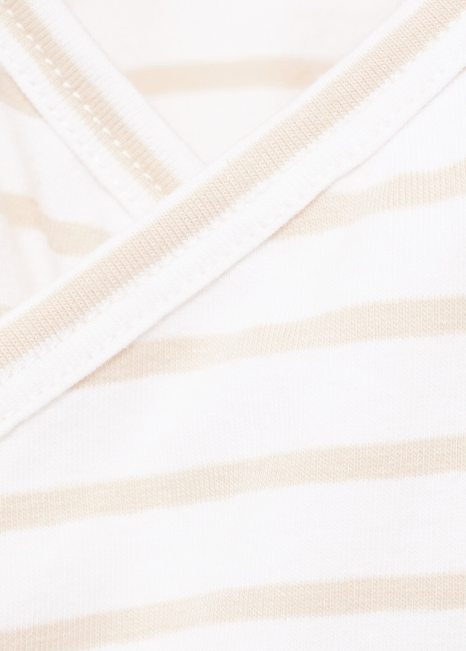 Striped wrap t-shirt - Details of the article 0