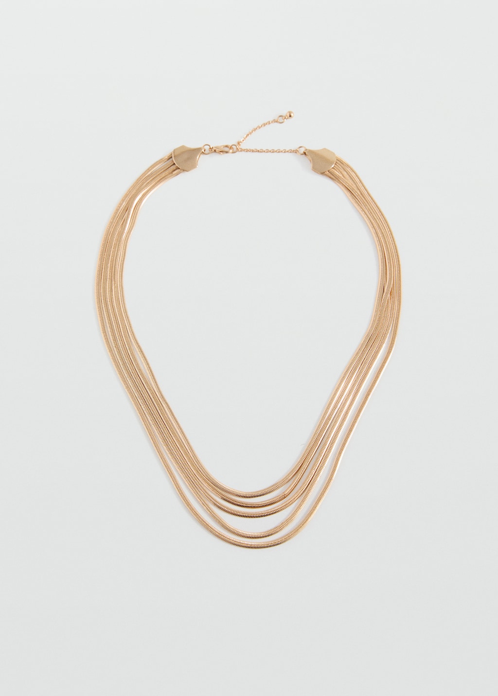 Multiple chain necklace