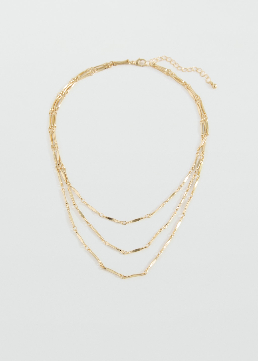 Multiple chain necklace