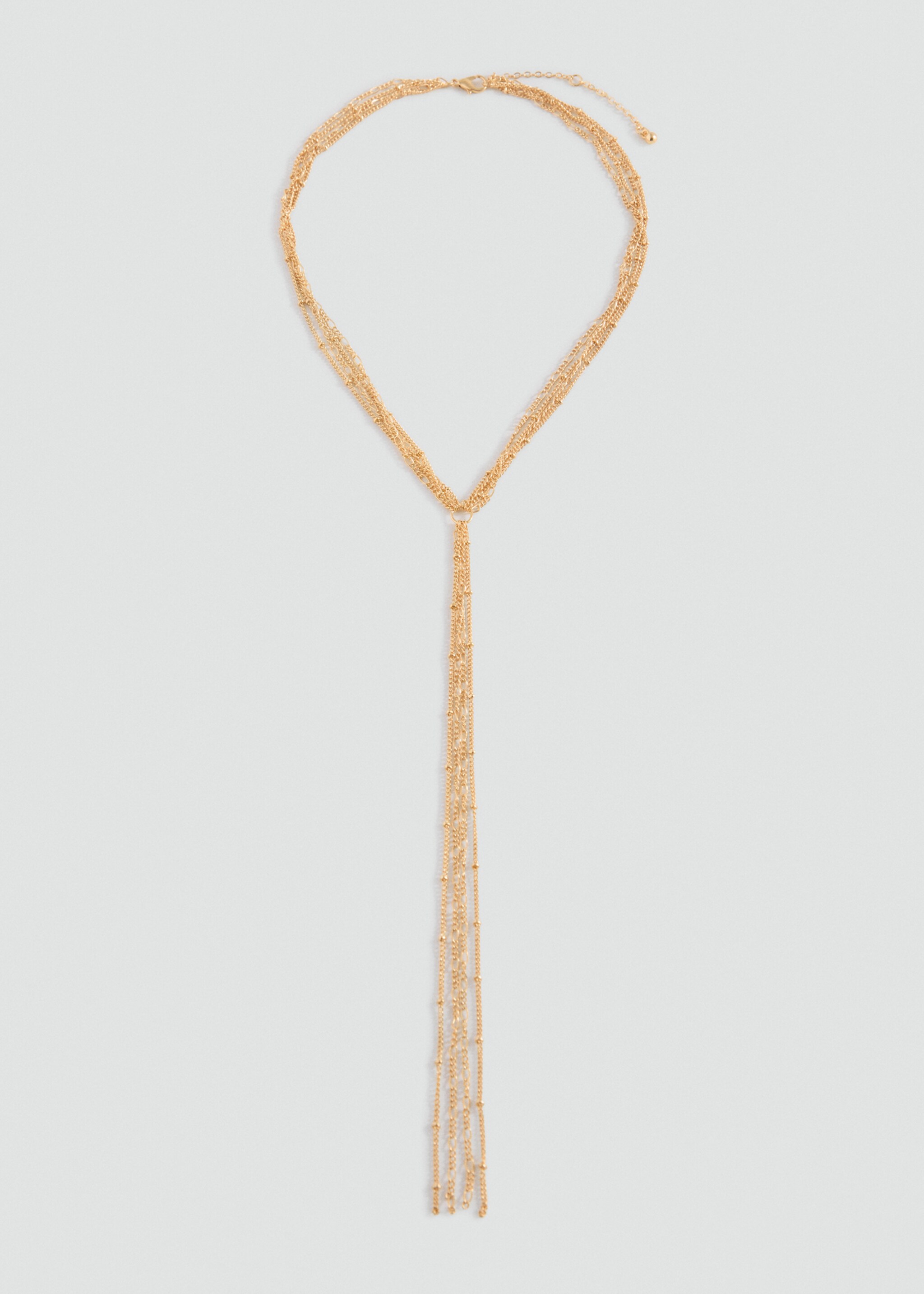 Long chain necklace - Article without model, Gold. Ref: 17003832-00.