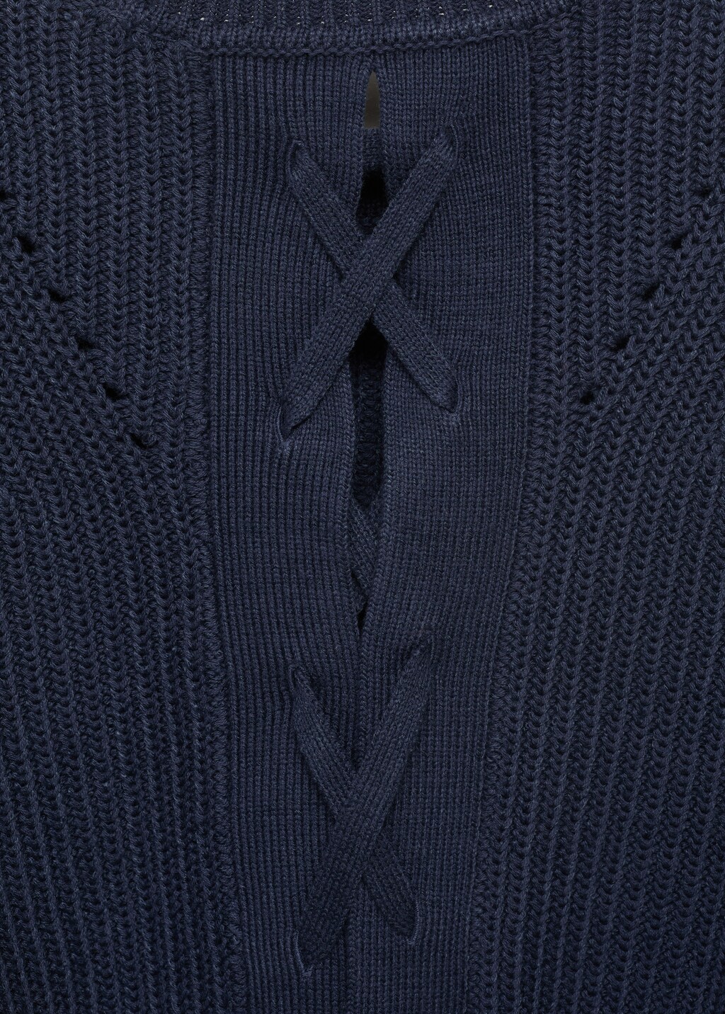 Oversize knit sweater