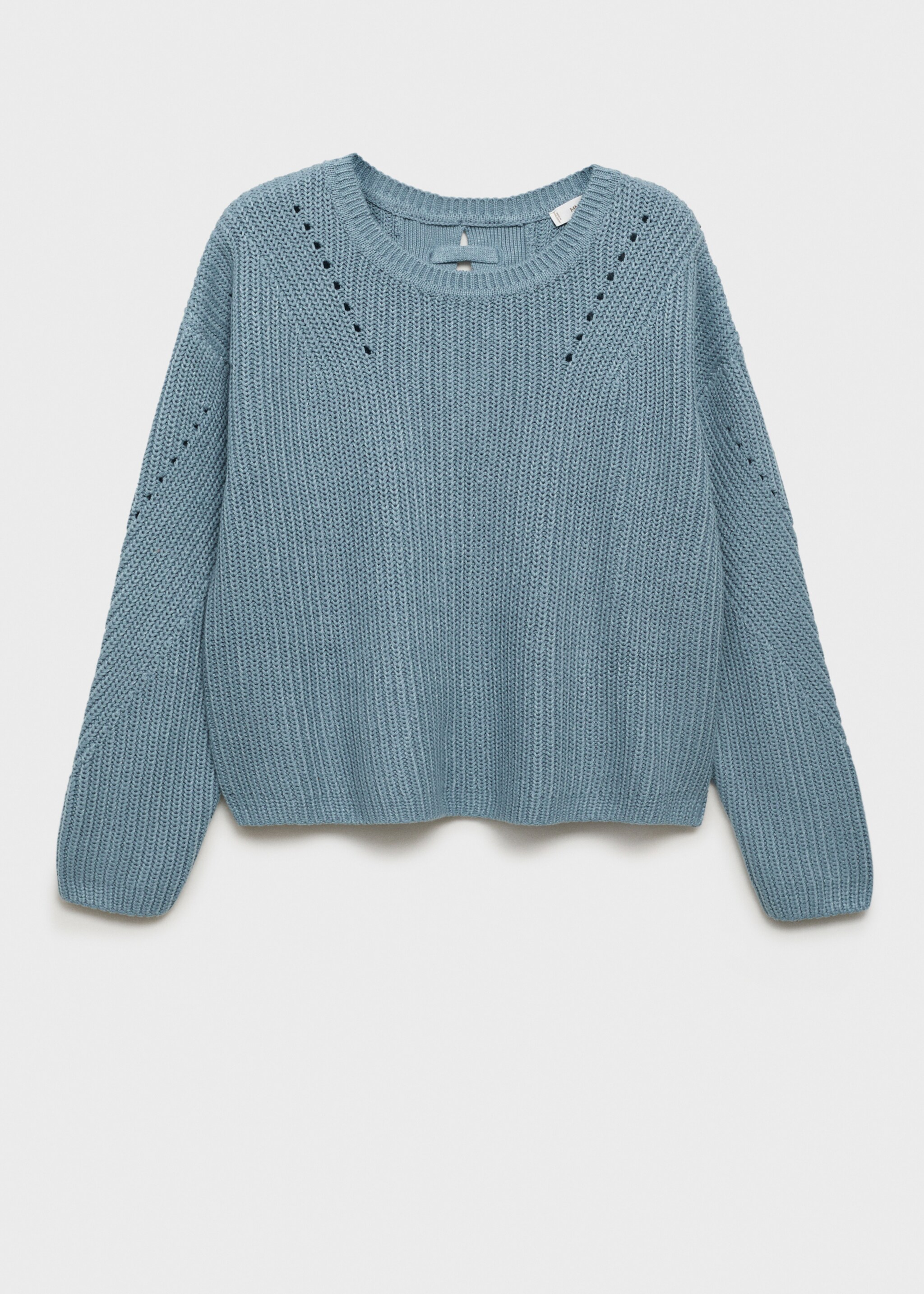 Oversize knit sweater - Article without model
