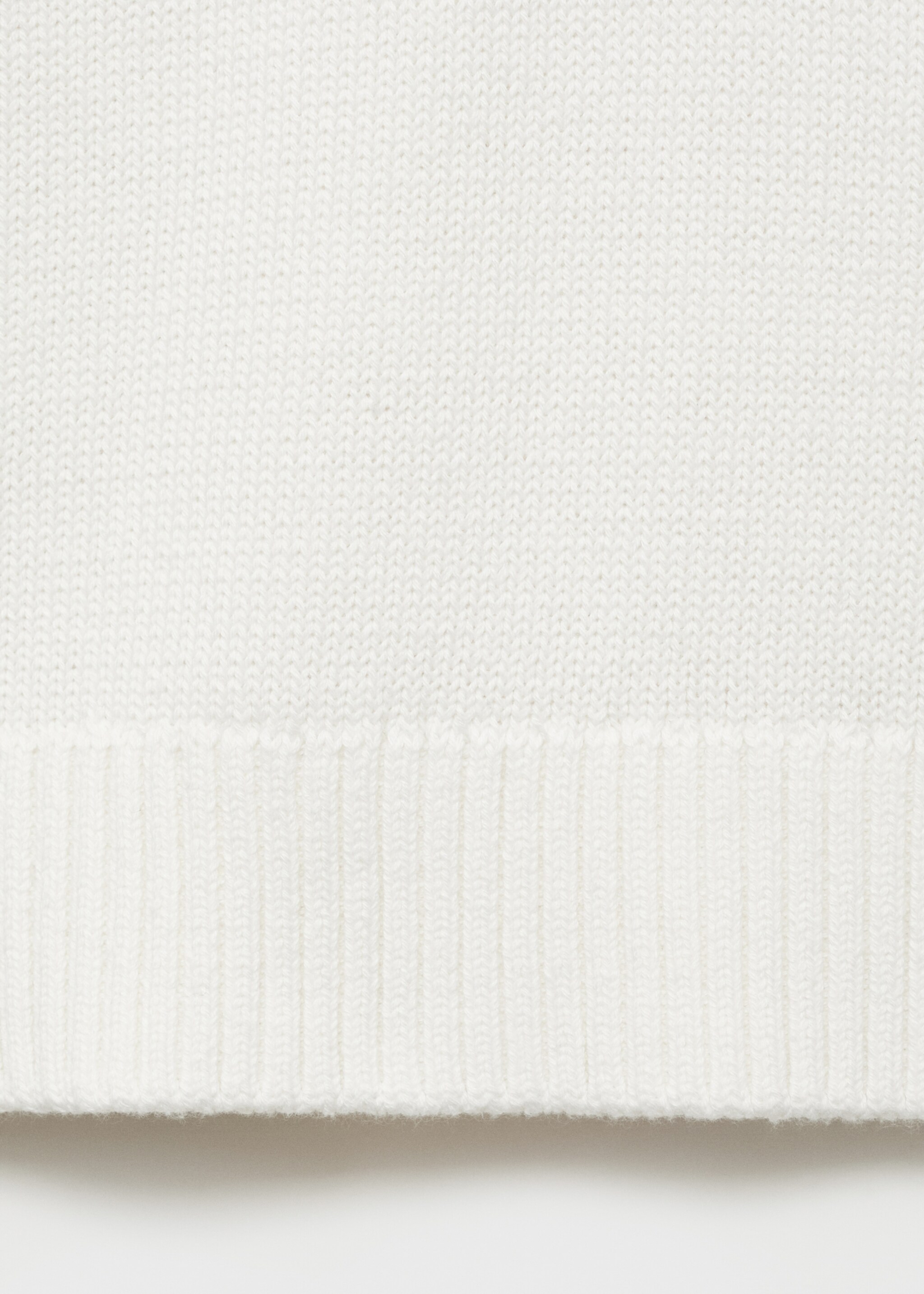 Knitted sweater with straps - Details of the article 0