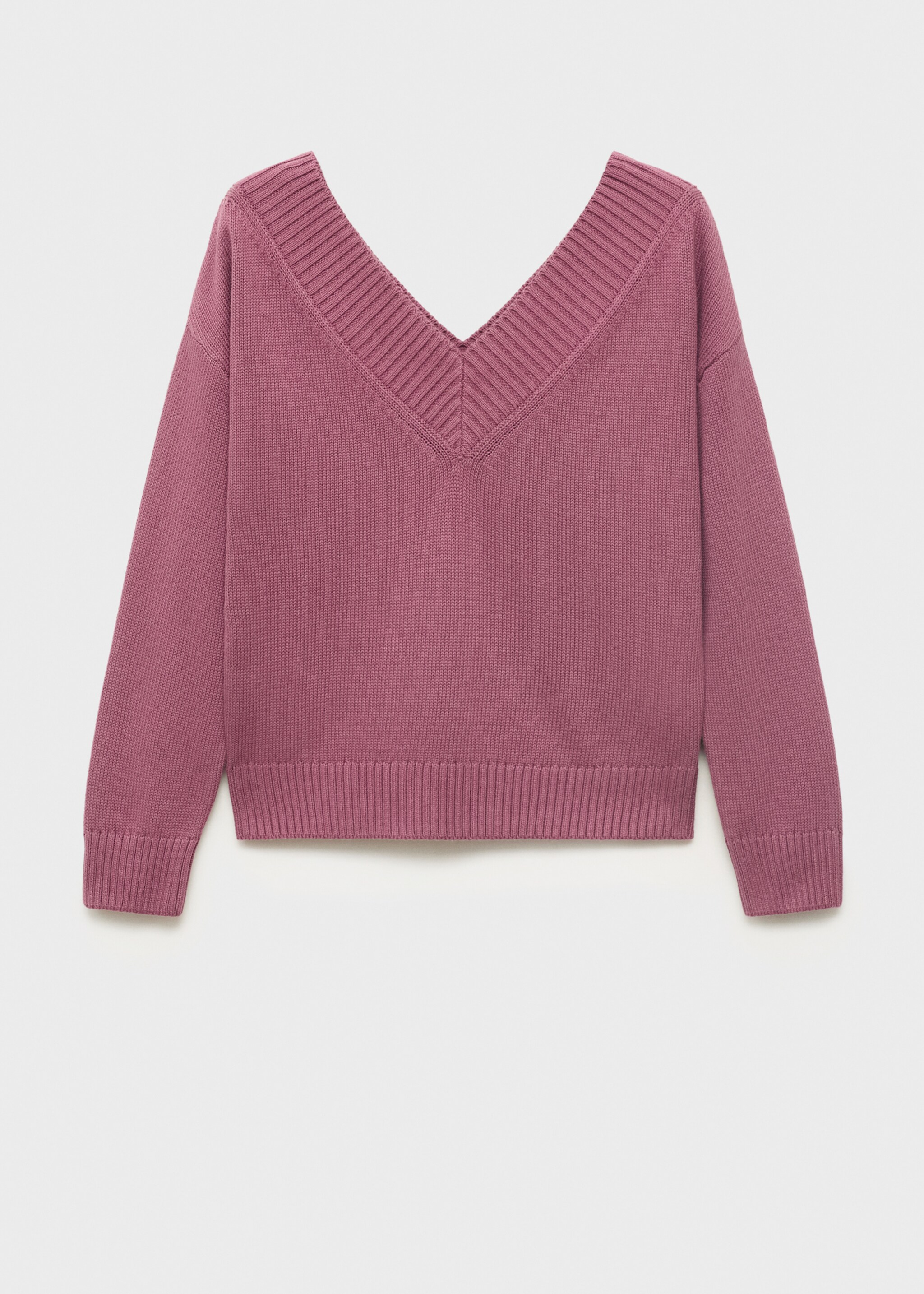 Knitted sweater with straps - Article without model