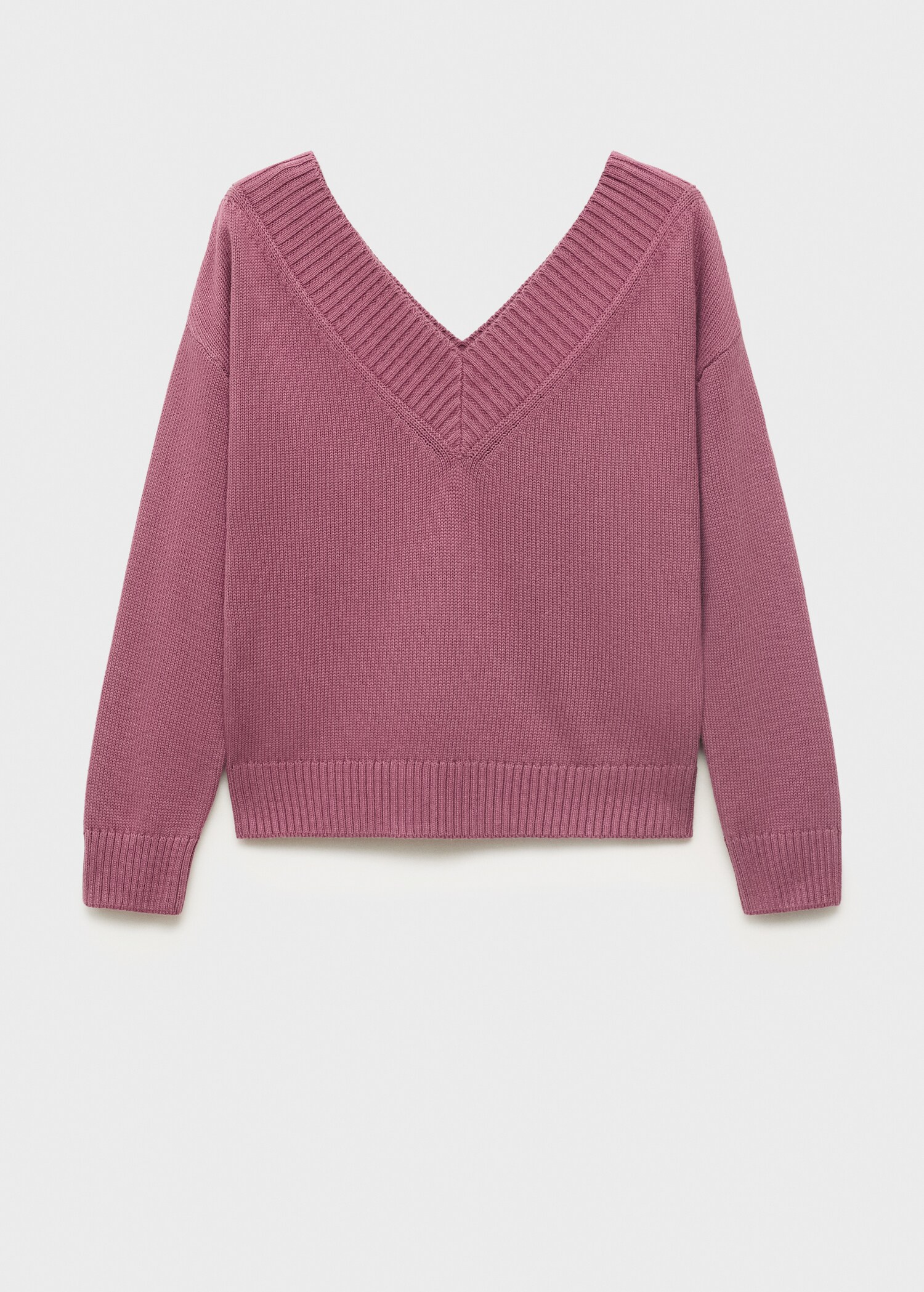 Knitted sweater with straps - Article without model