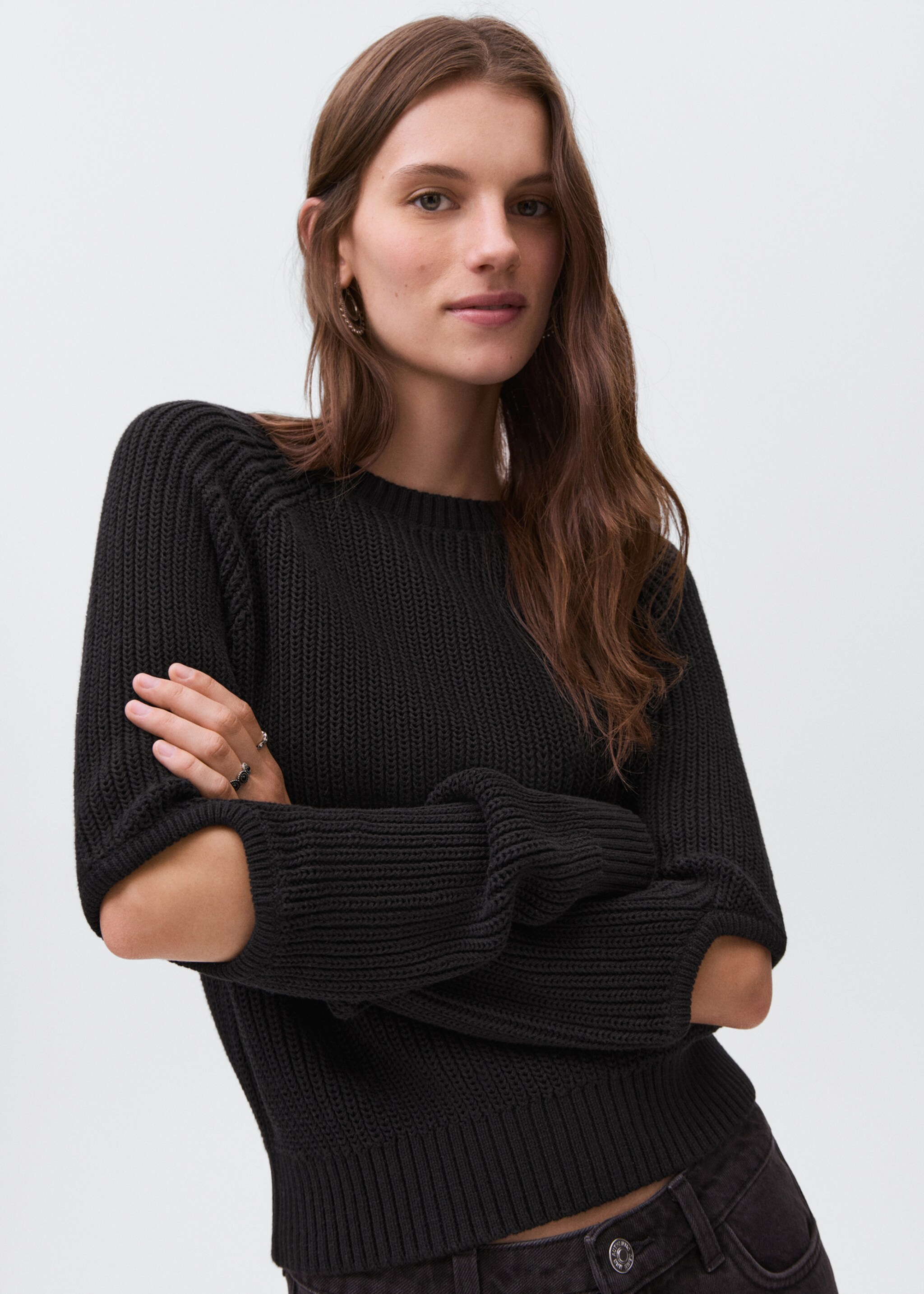 Pull-over maille ouvertures - Détail de l'article 1