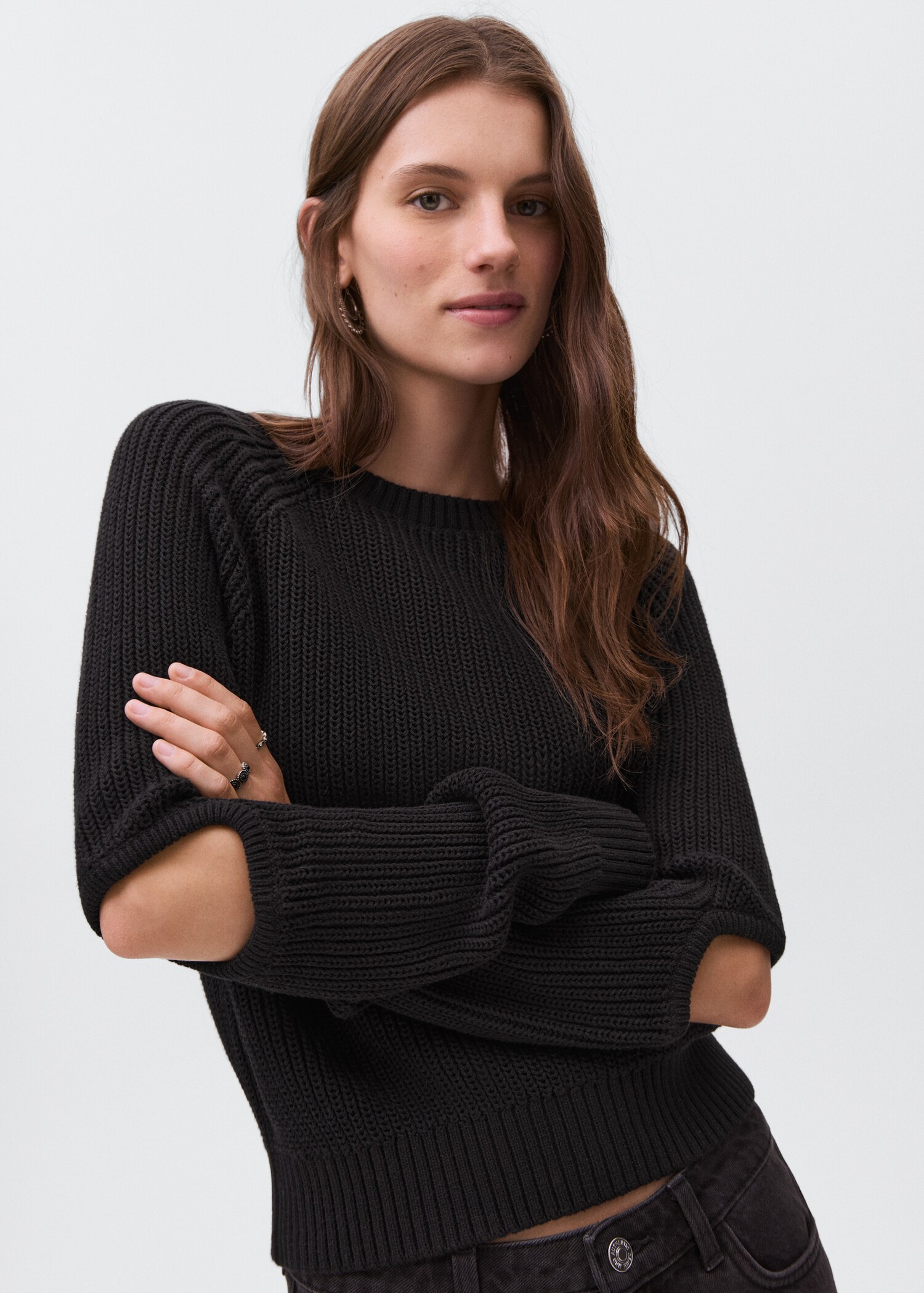 Pull-over maille ouvertures - Détail de l'article 1