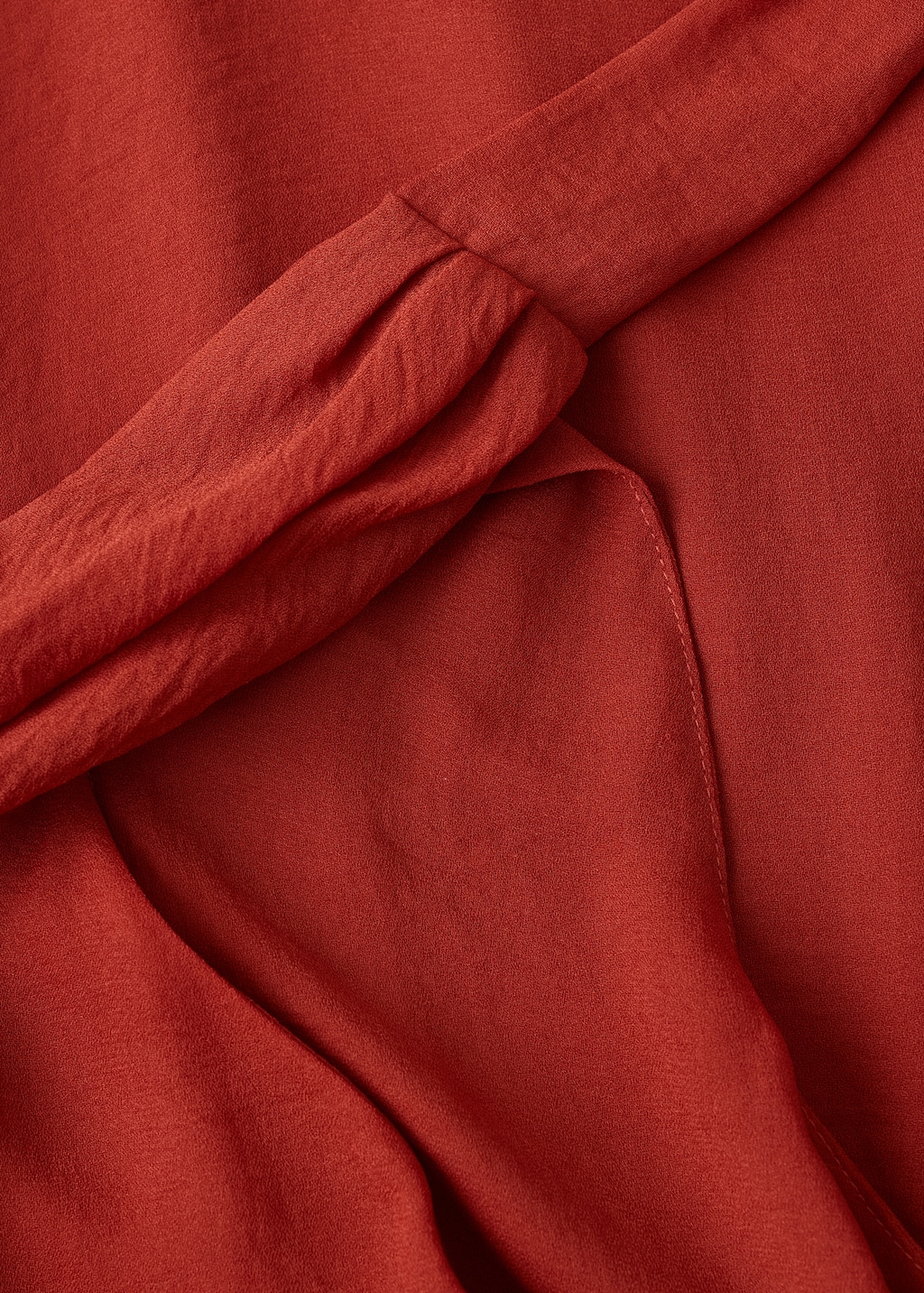 Long dress with bow neck