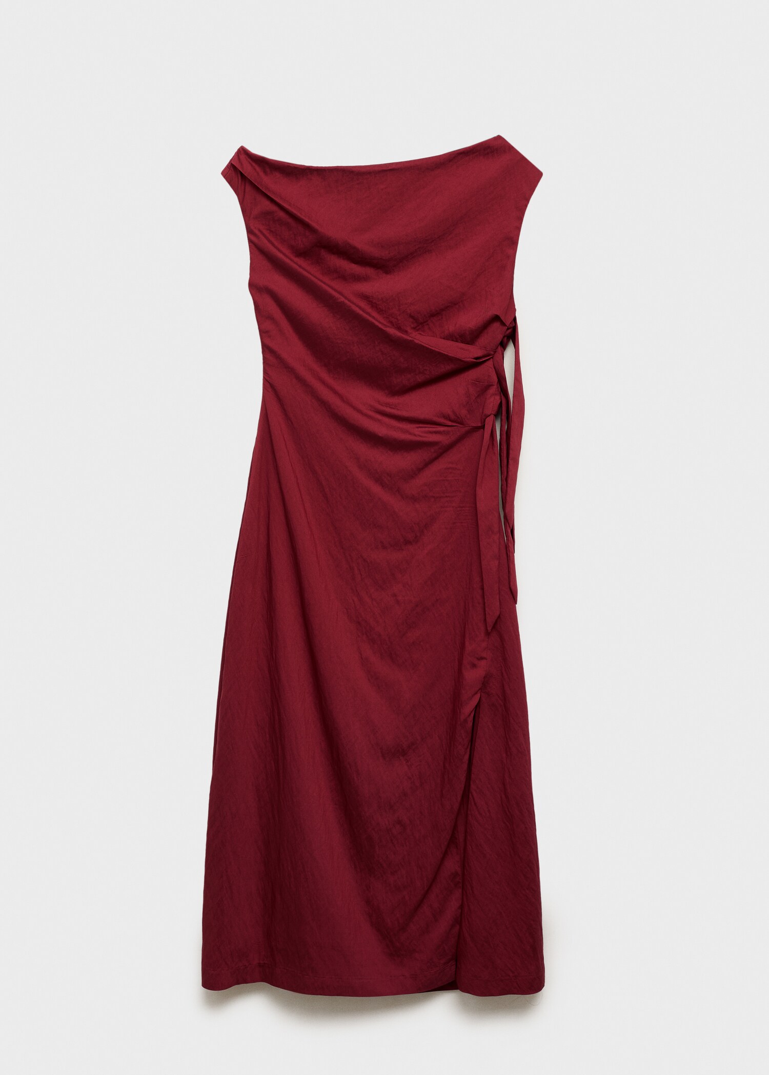 Asymmetrisches Knotenkleid - Artikel ohne Model