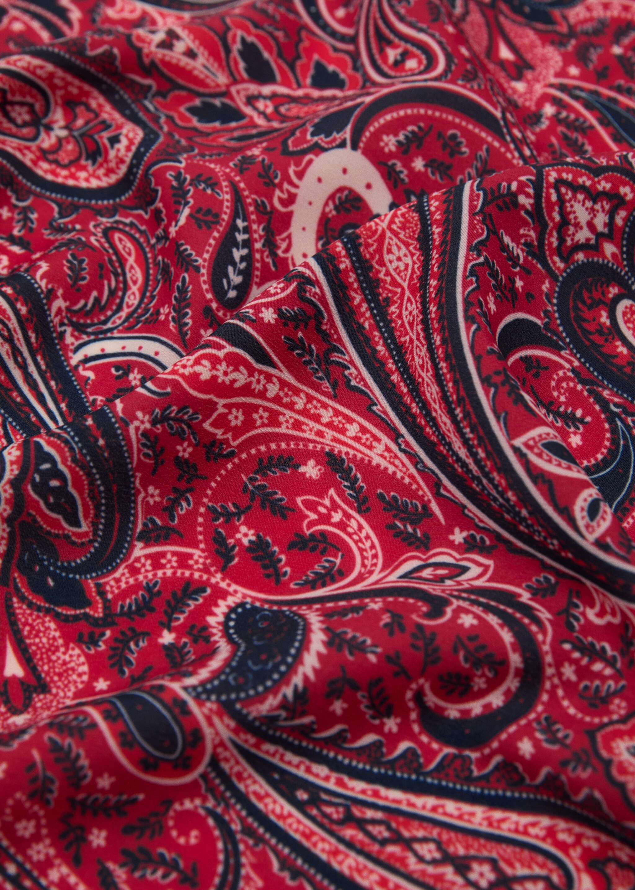 Paisley print scarf - Medium plane