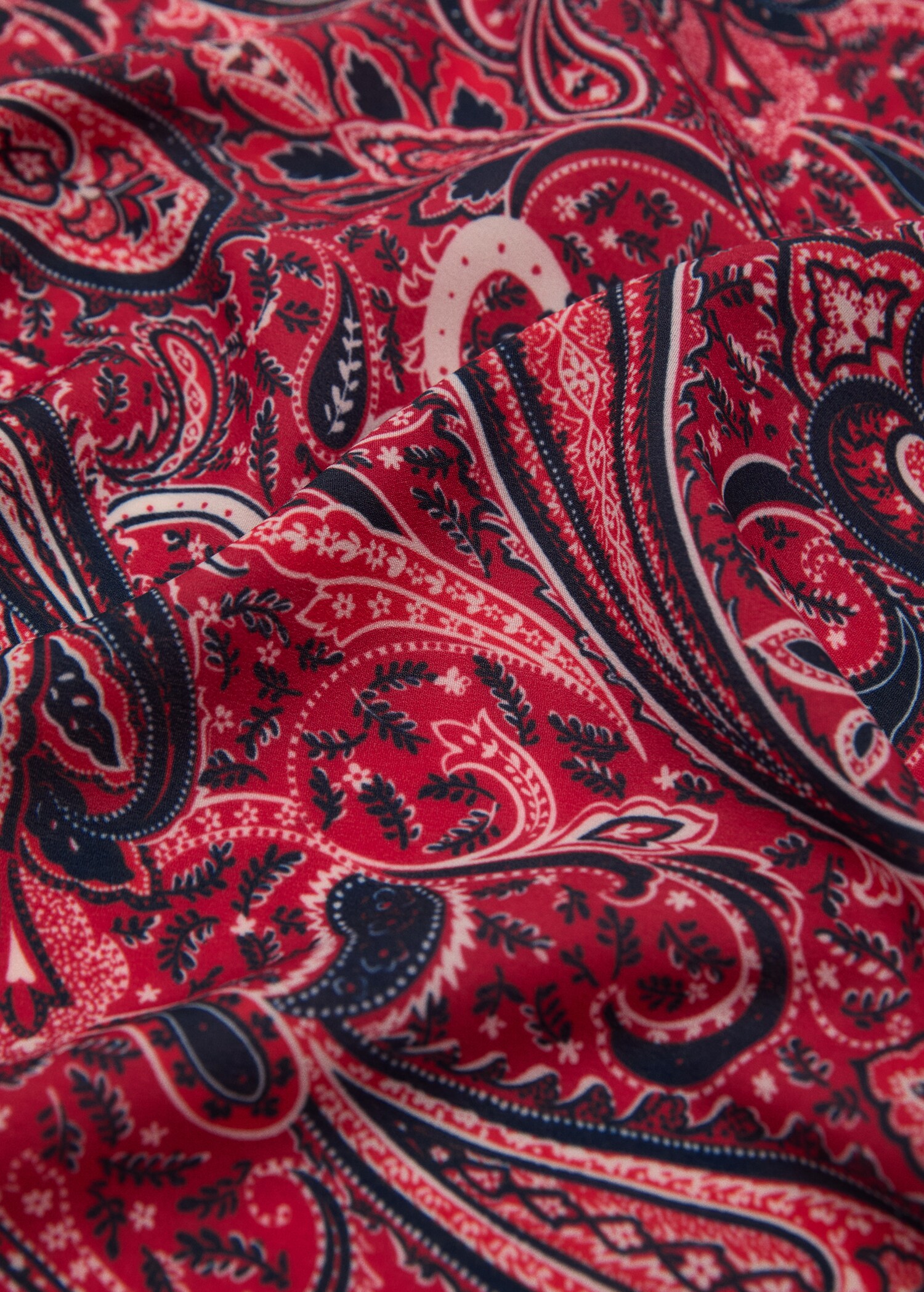 Paisley print scarf - Medium plane