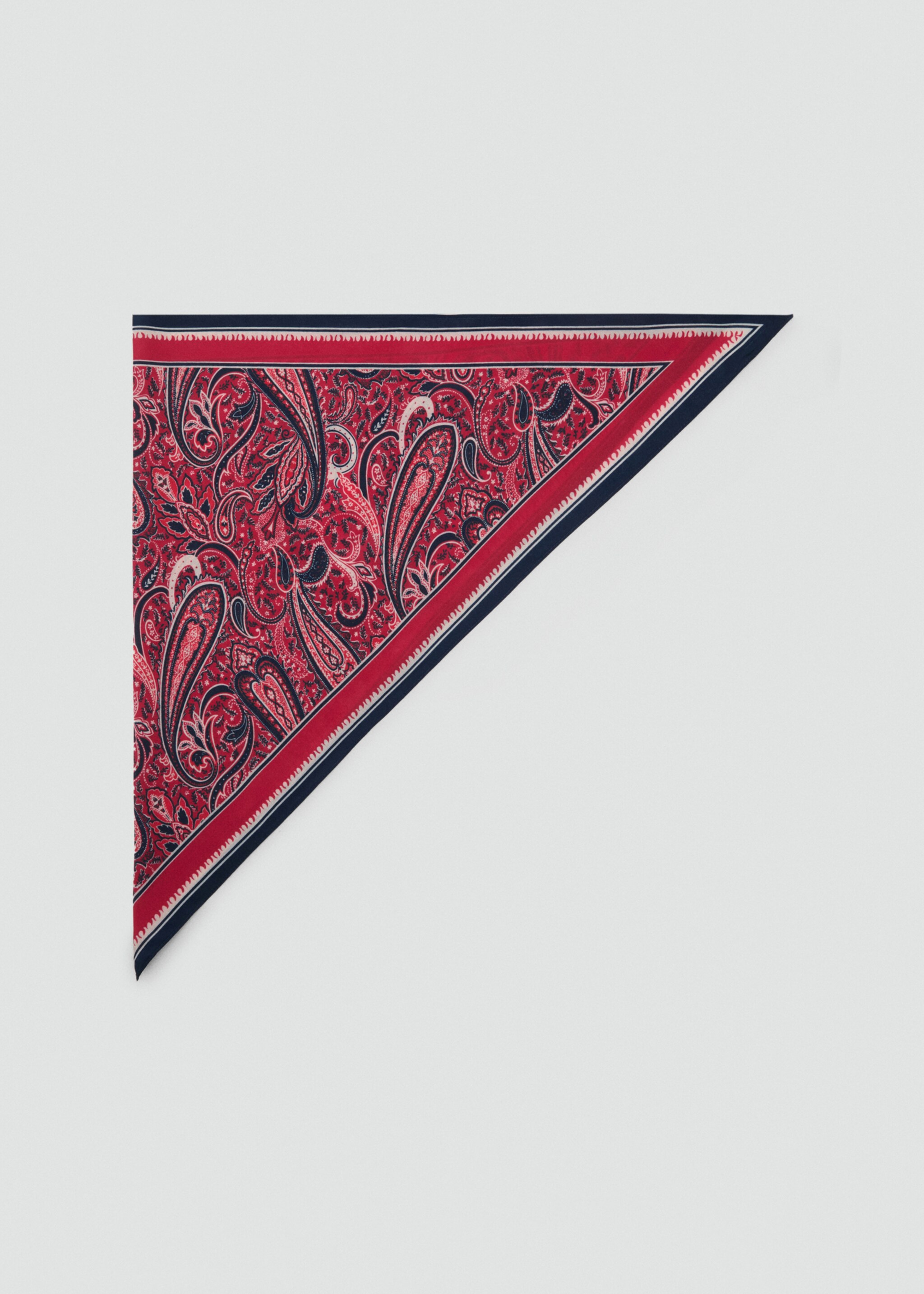 Paisley print scarf - Article without model