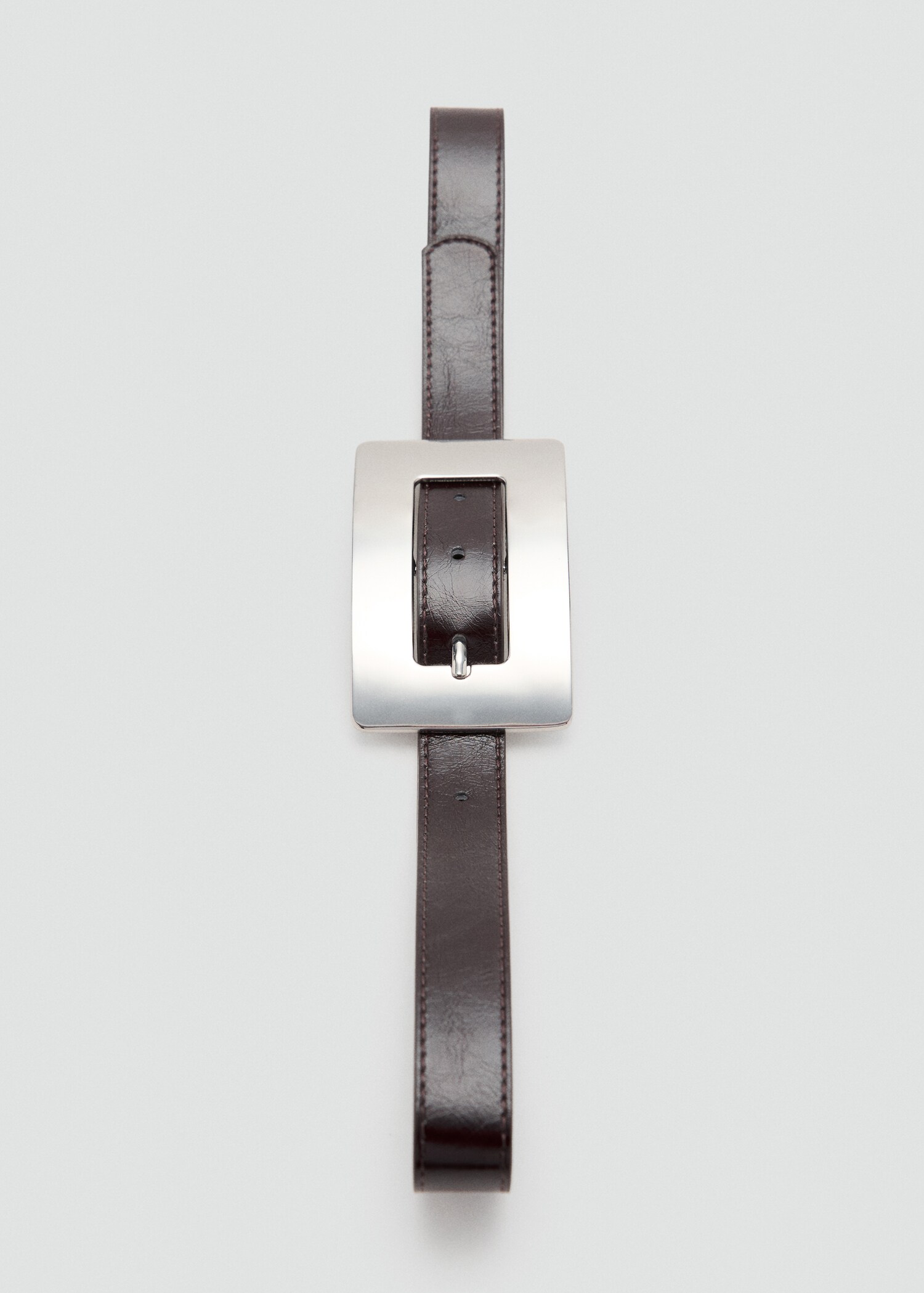 Thin belt with maxi-buckle - Details of the article 2