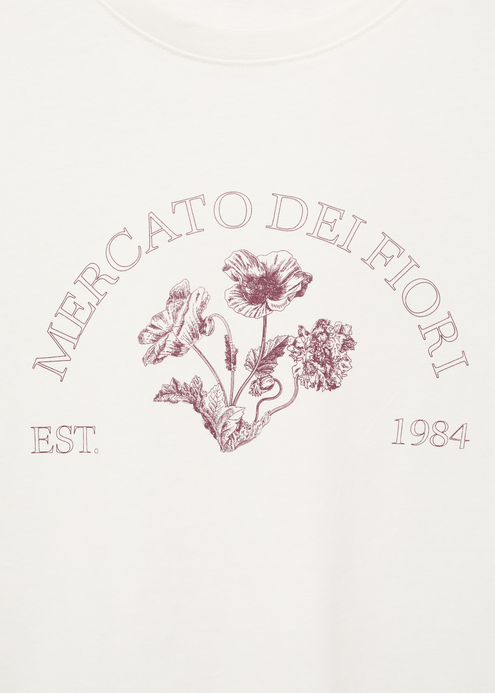 T-shirt en coton imprimé - Détail de l'article 8