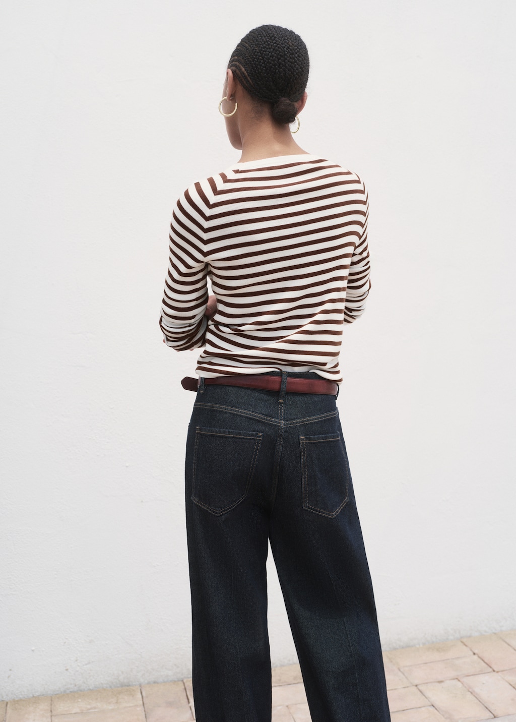 Mango Long-sleeved fine-knit sweater