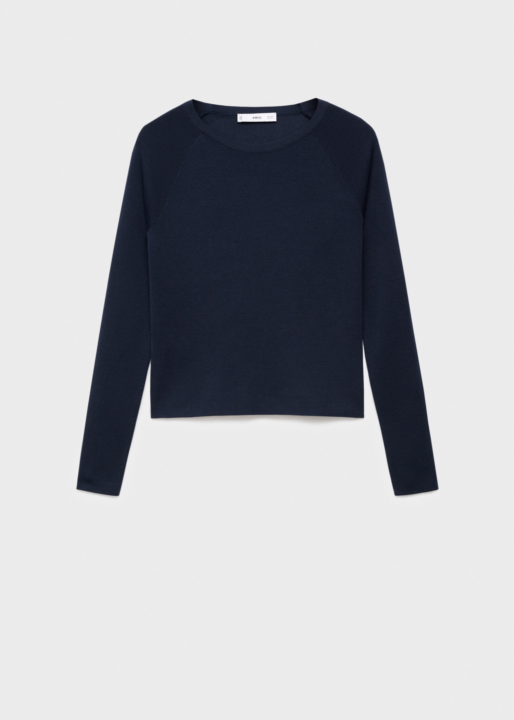 Sweater rajutan halus lengan panjang - Barang tanpa model