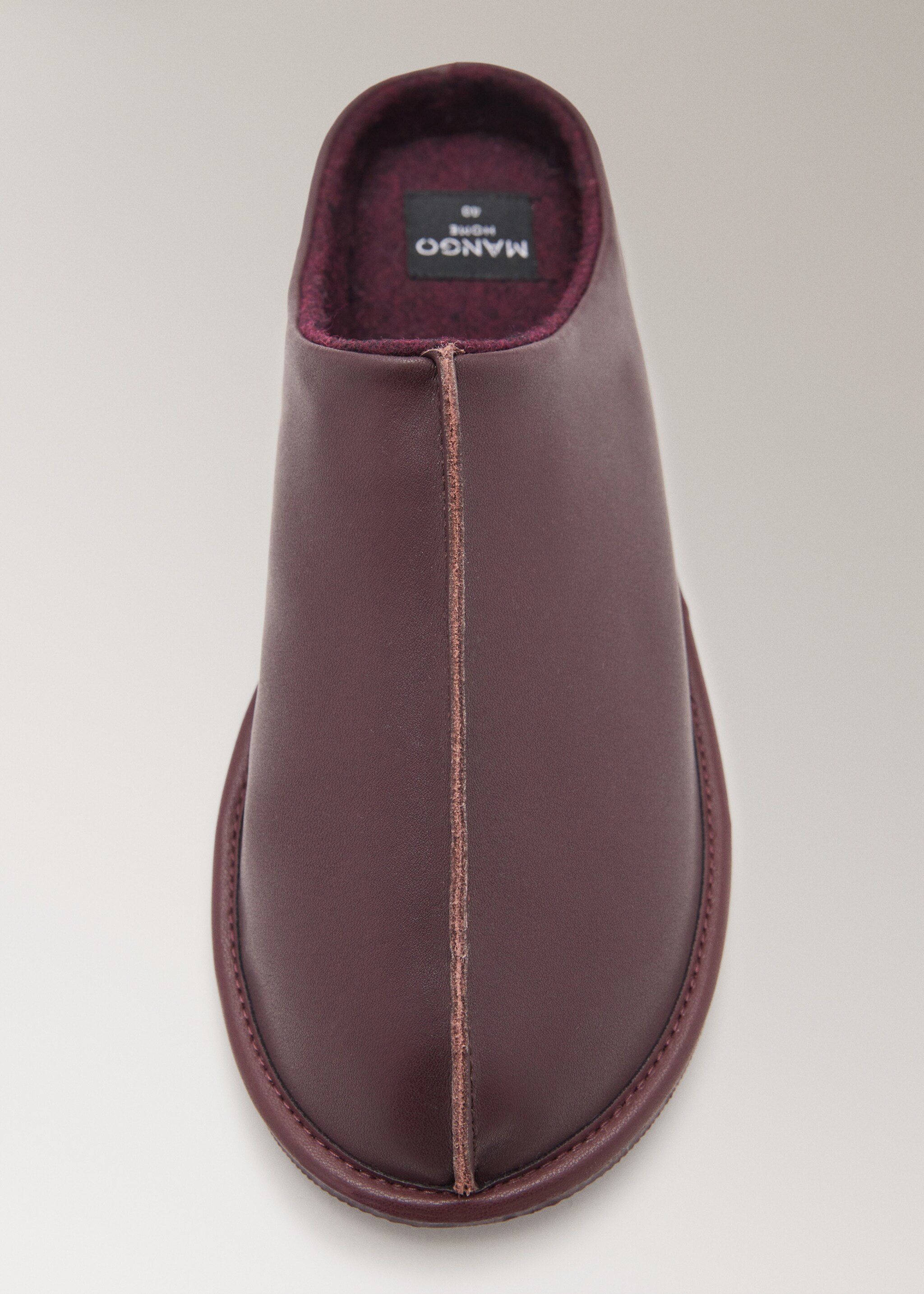 Slippers jilo - Details of the article 2, Blackberry. Ref: 17004108-00.