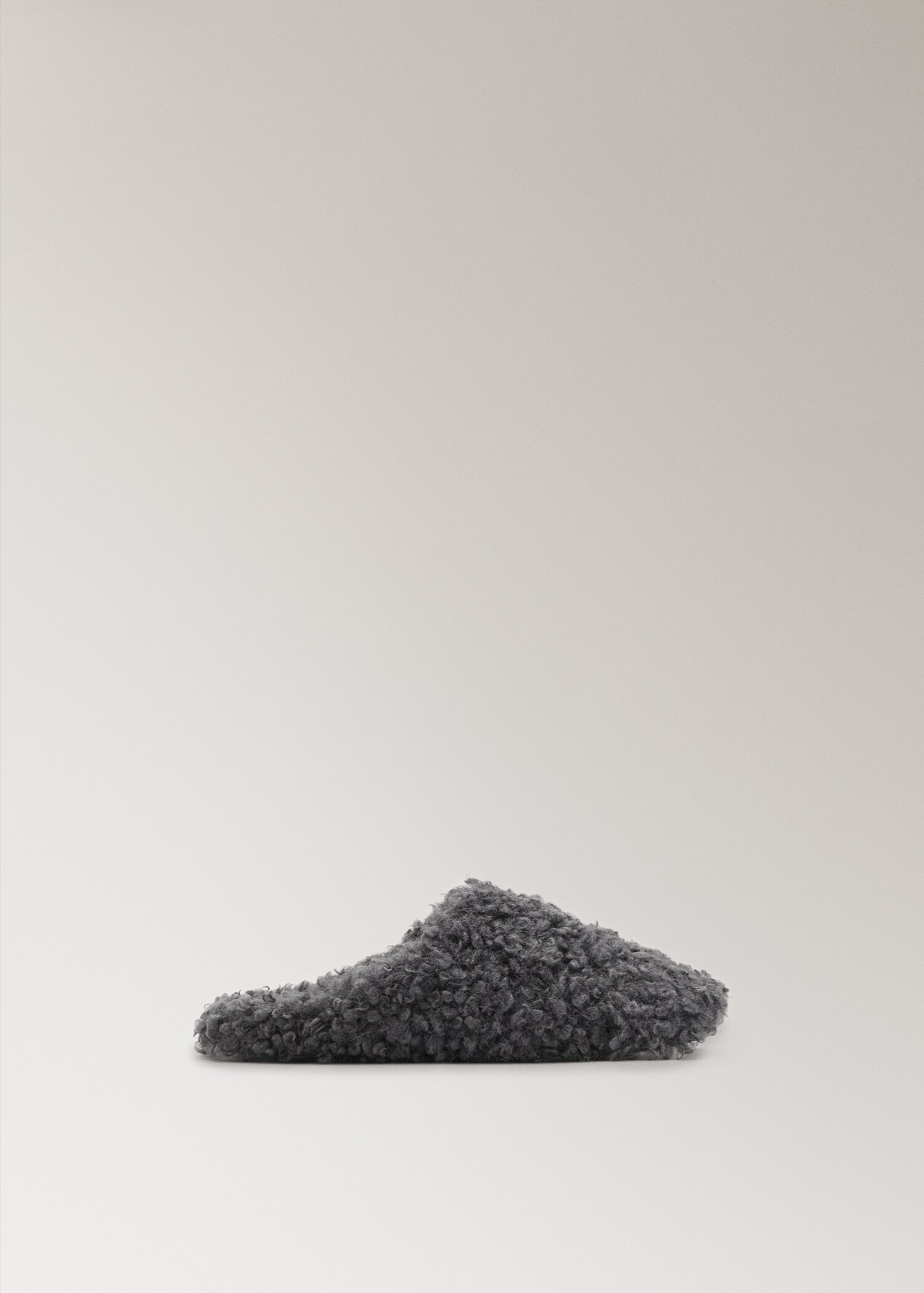 Shearling-effect trainers - Article without model