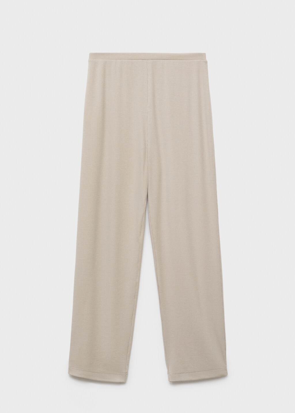 Ribbed-knit pajama pants - image 5