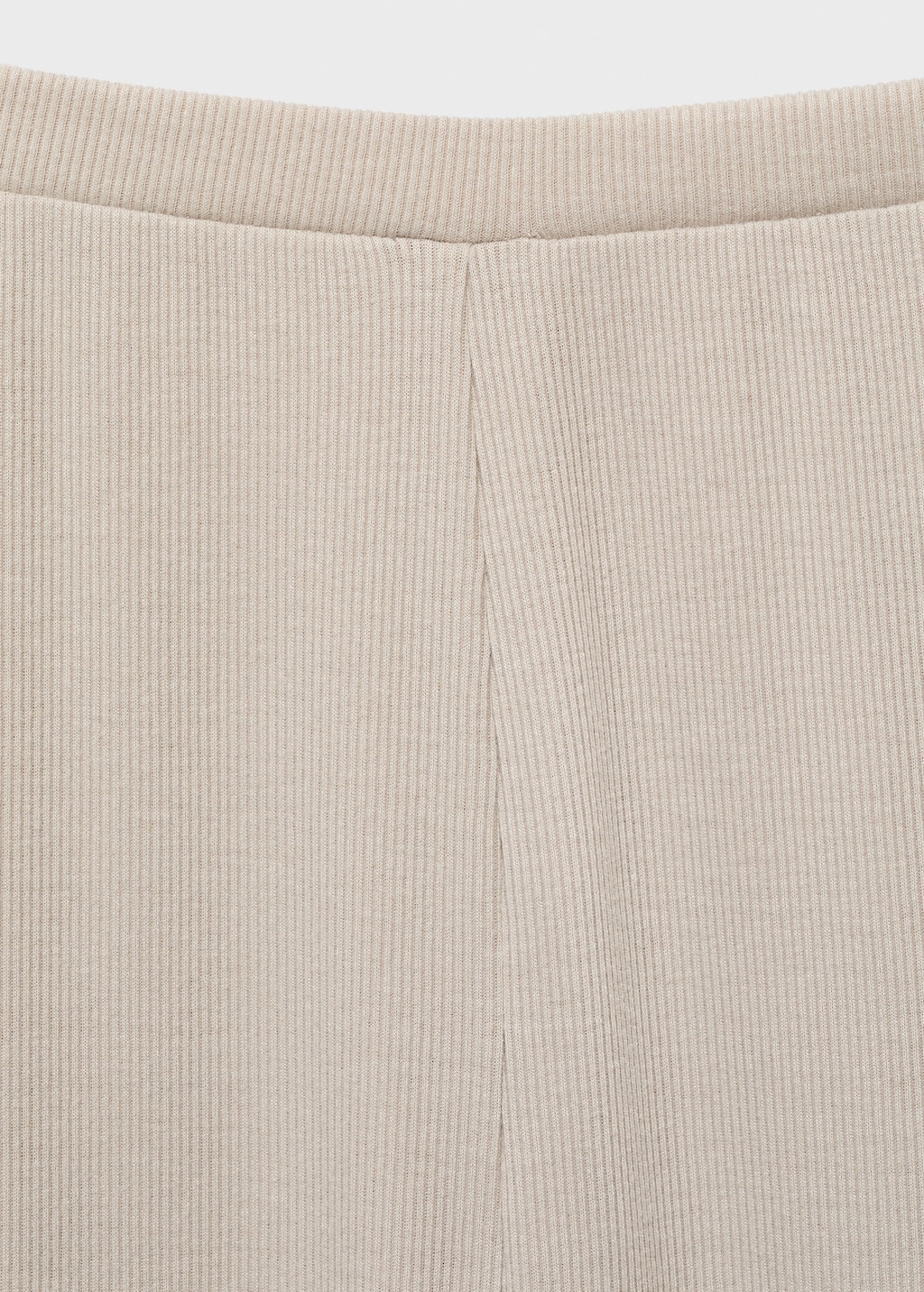 Ribbed-knit pajama pants