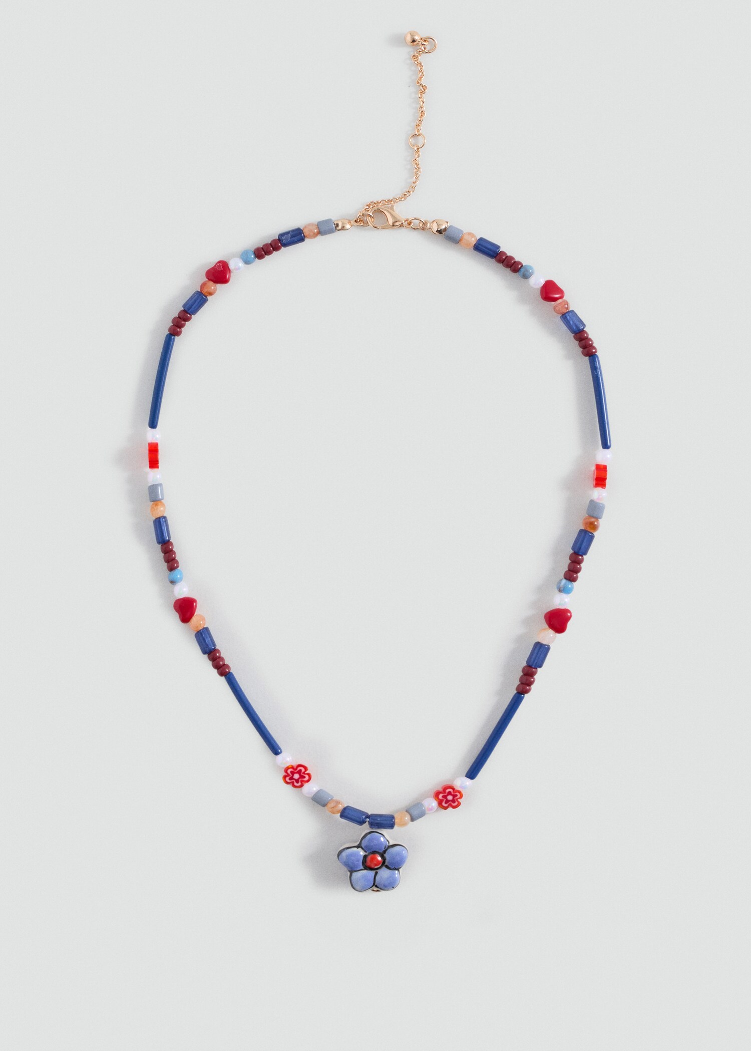 Collier perles combinées - Article sans modèle