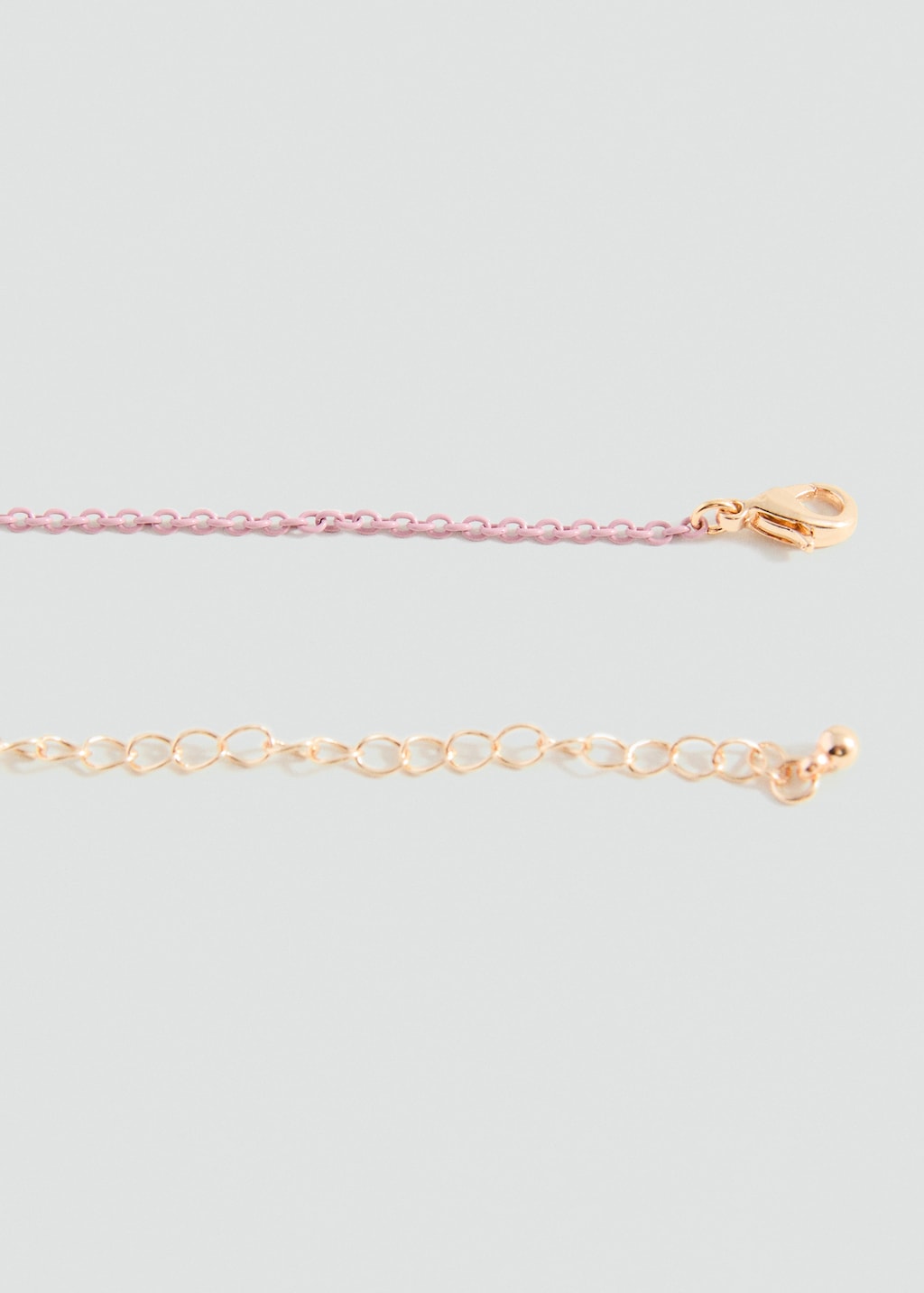 Letters bead necklace