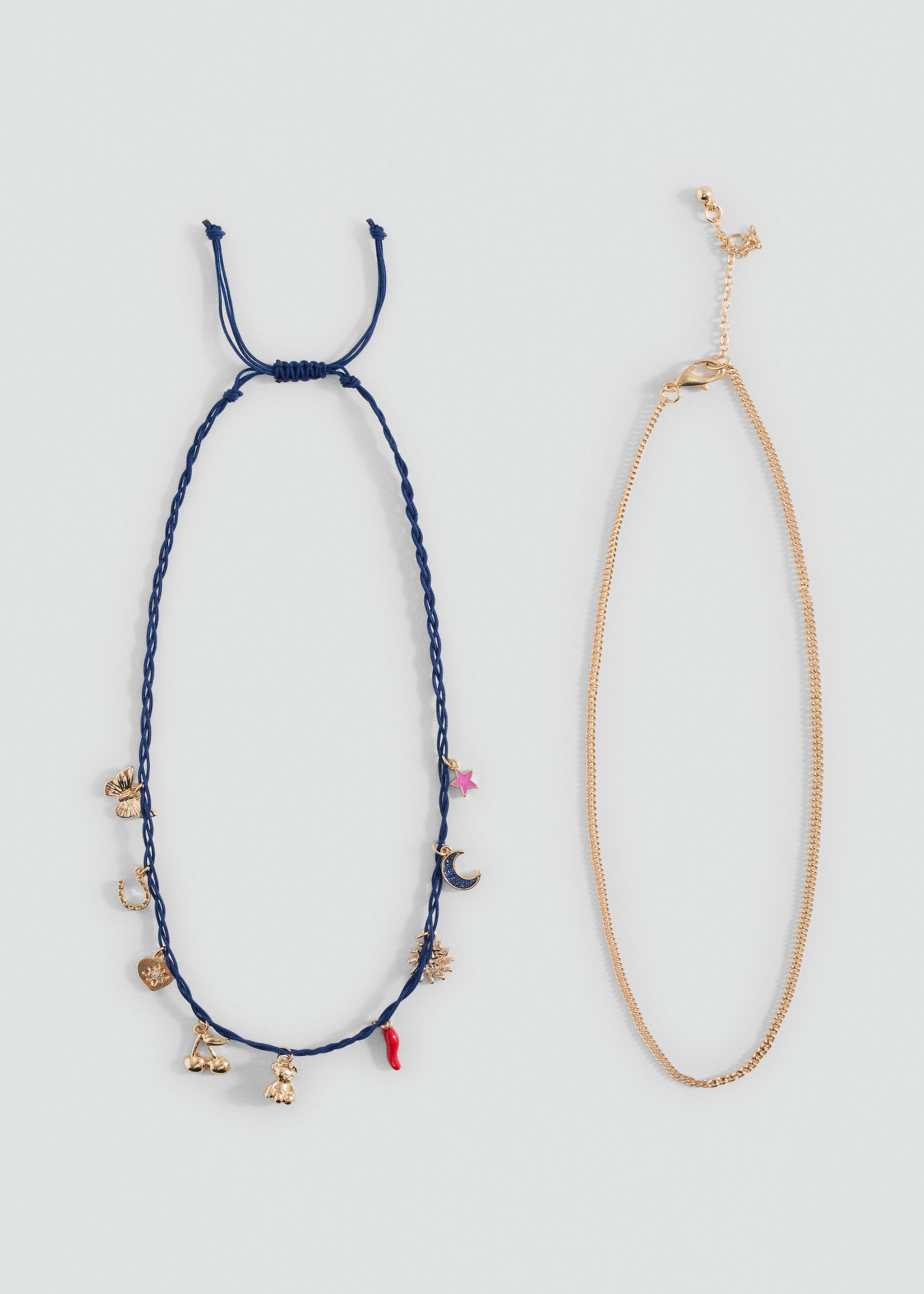 2 pack of necklaces - Medium plane